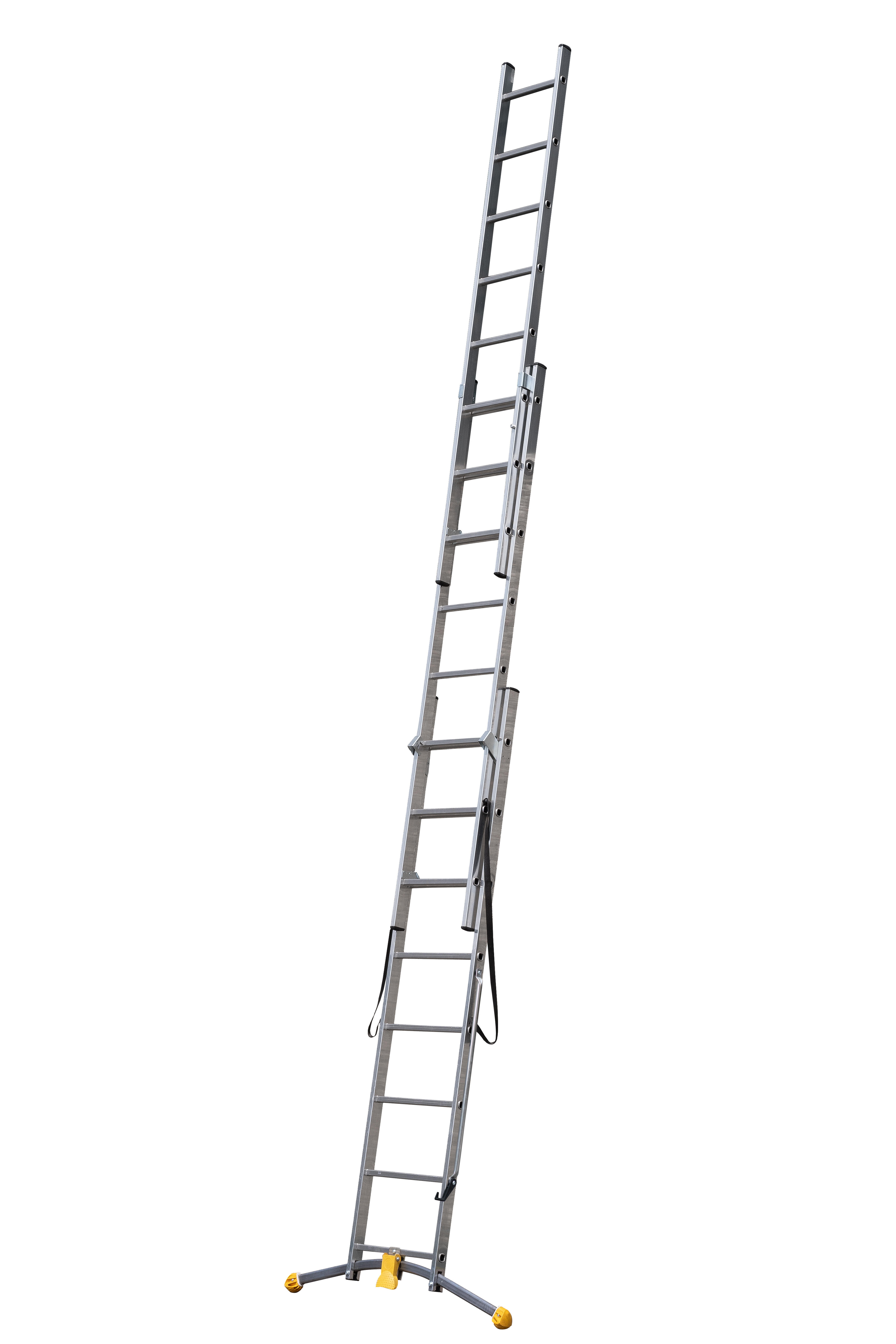 Echelle transformable aluminium HAILO 24 échelons H.4.95 m - 8