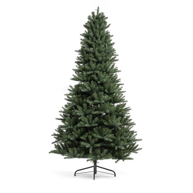 Albero di Natale Twinkly illuminato verde H 225 cm x ø 120 cm