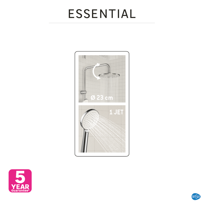 Rociador y alcachofa