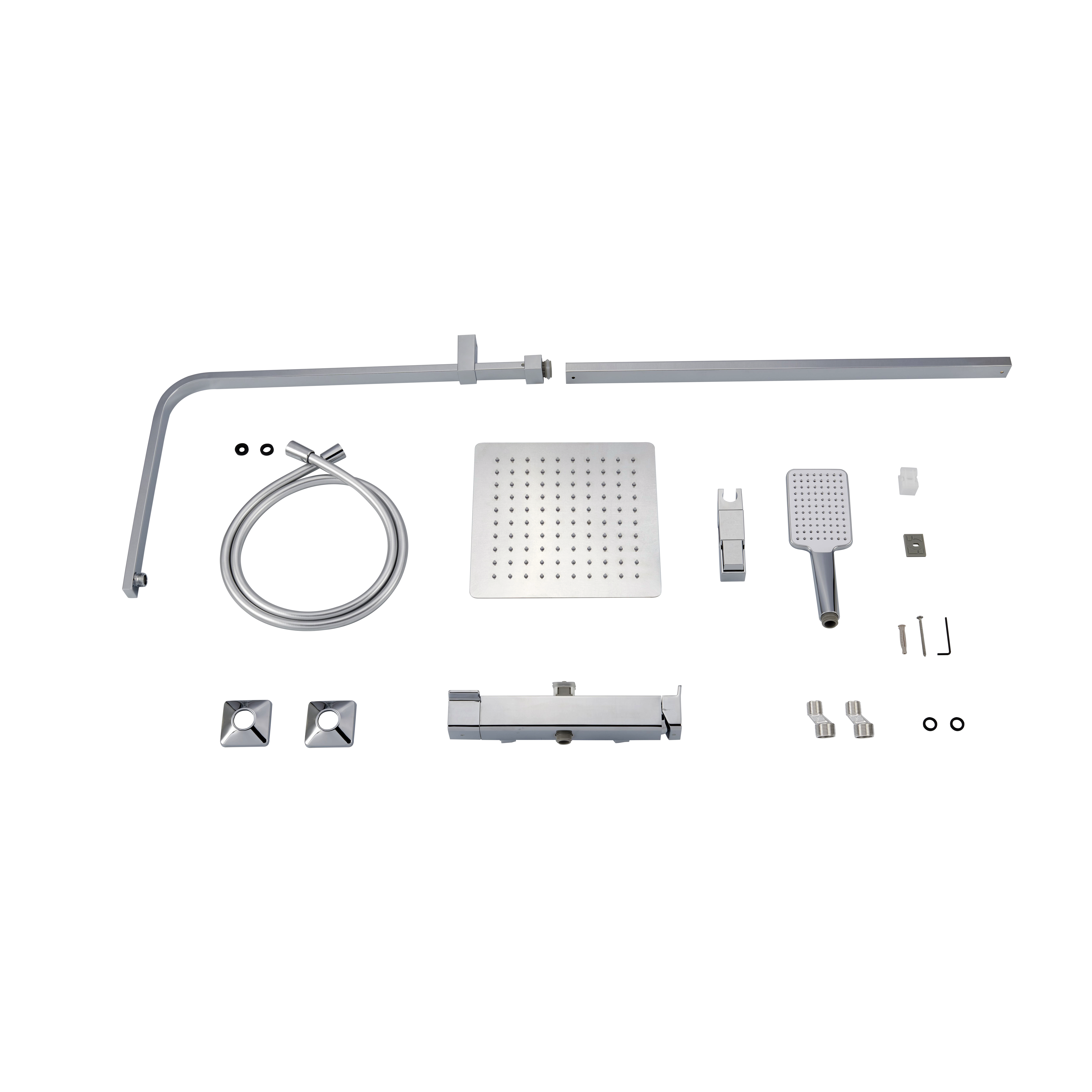 Conjunto de duche com torneira cromado Sensea Studio V3 - 2