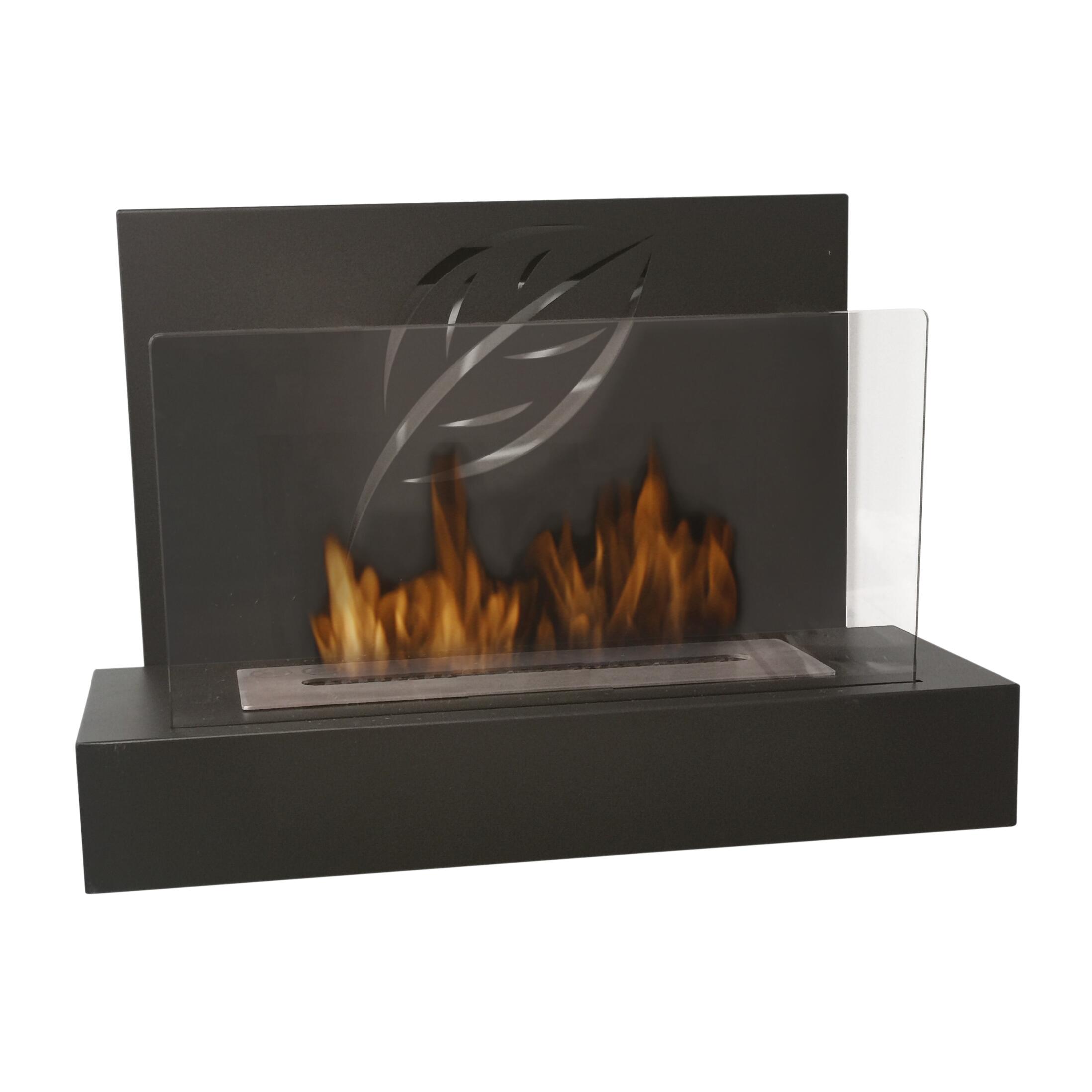 Caminetto a bioetanolo Maya 1.3 L nero - 7