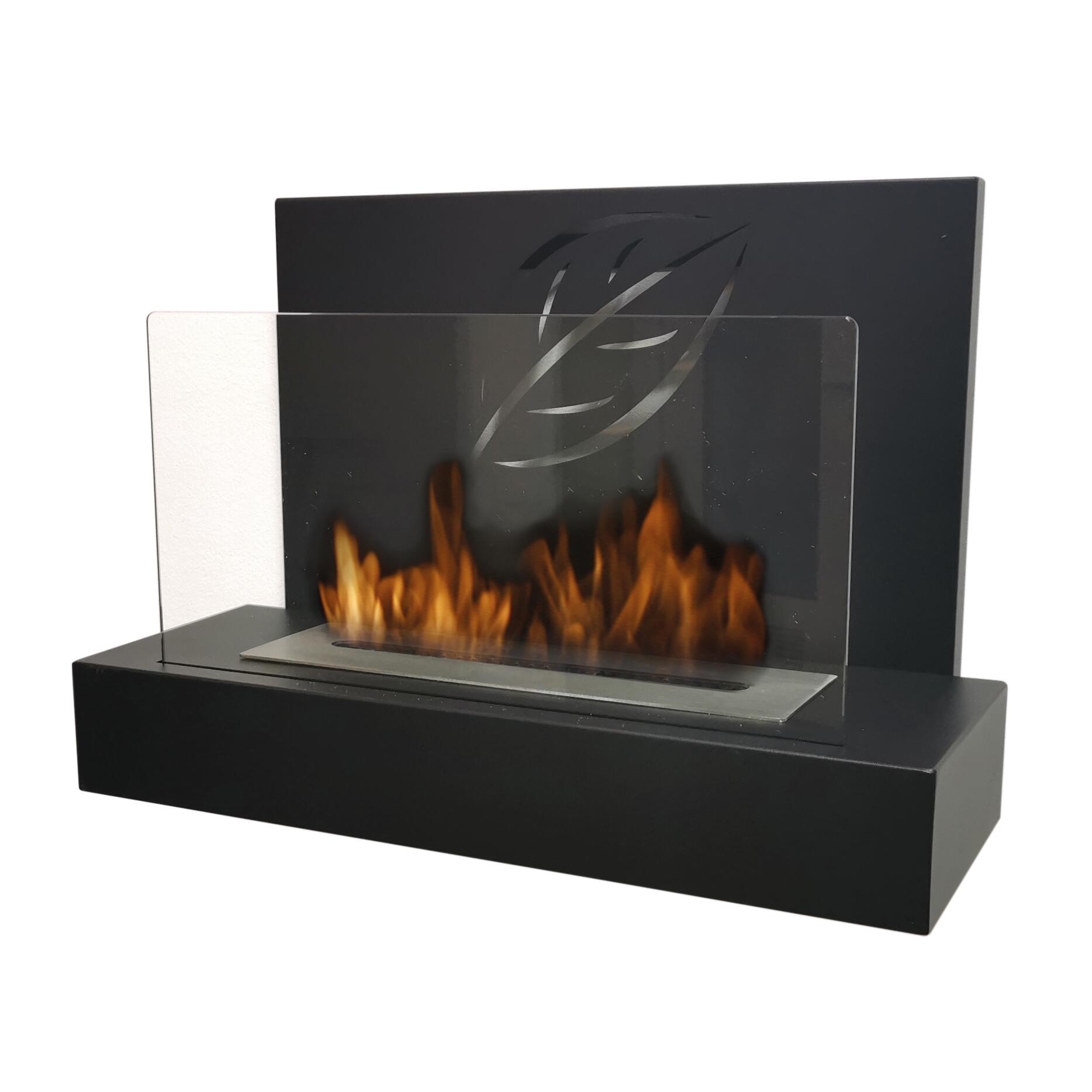 Caminetto a bioetanolo Maya 1.3 L nero - 6