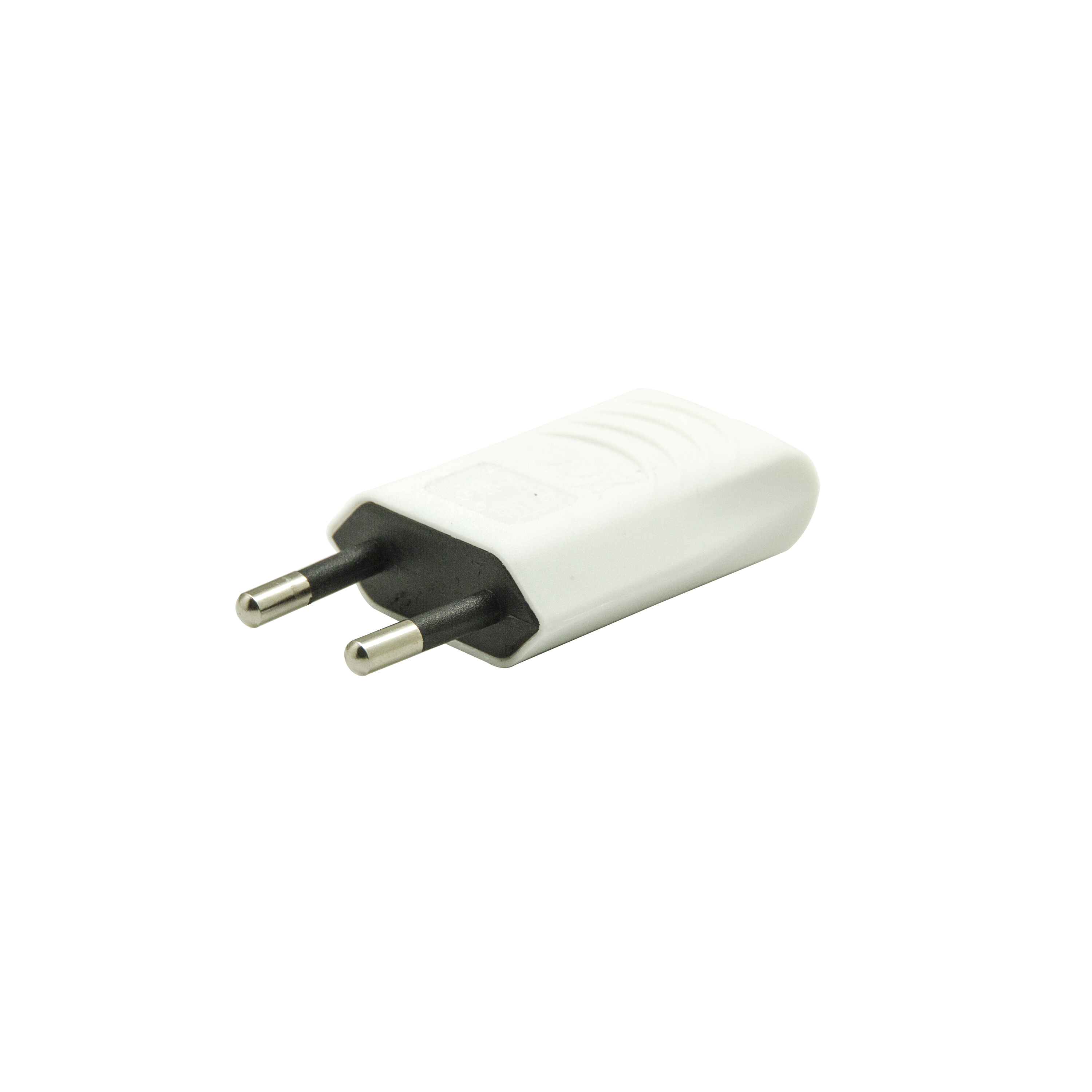 Clavija lateral blanca lexman 10a de 250v