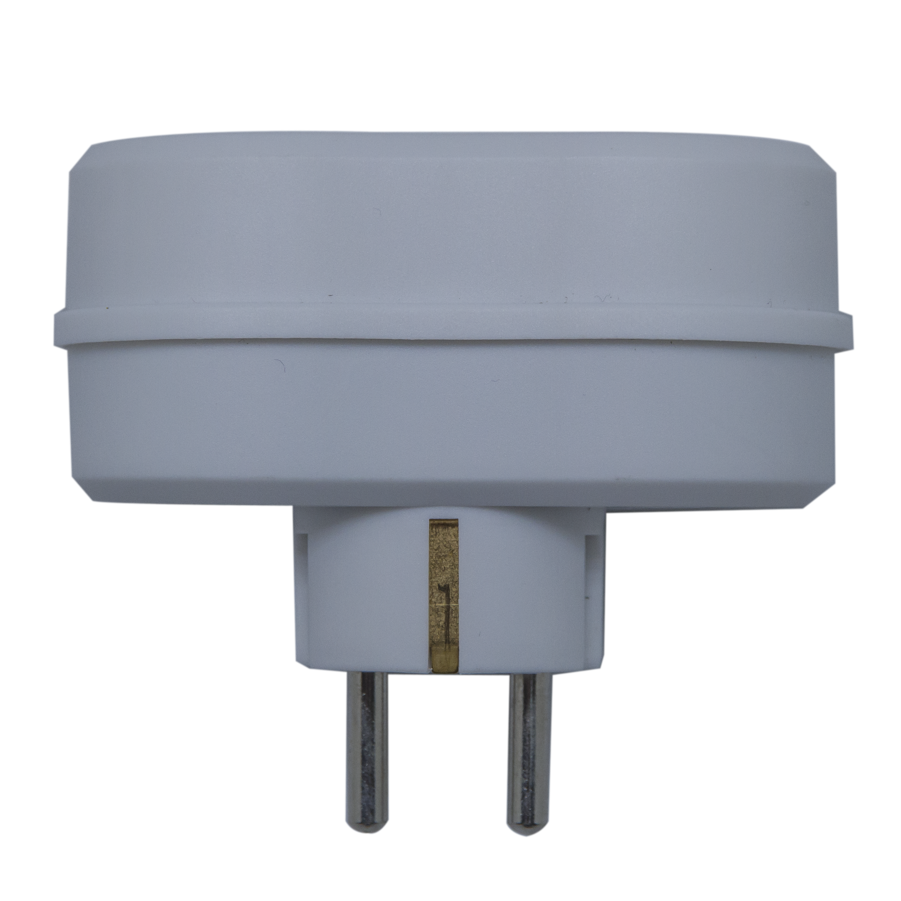 Ficha dupla frontal 16A branco - 5