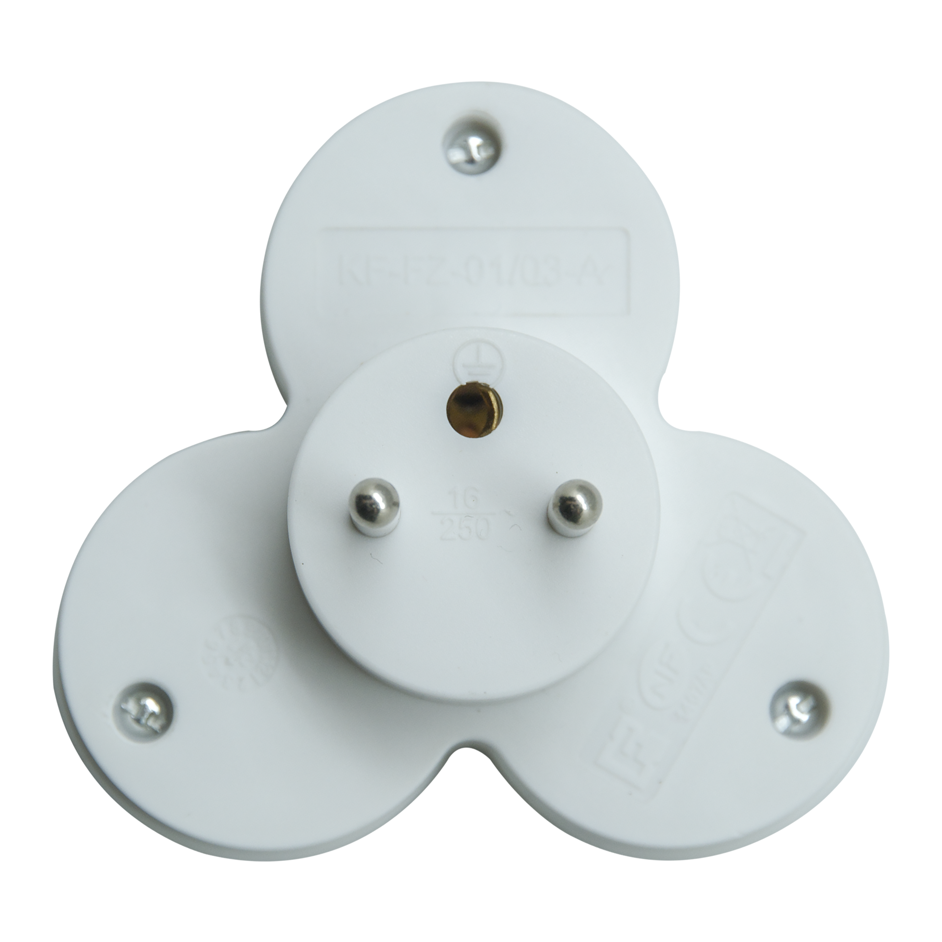 Rozgałęźnik 3x2P+Z 16A Biały - 3