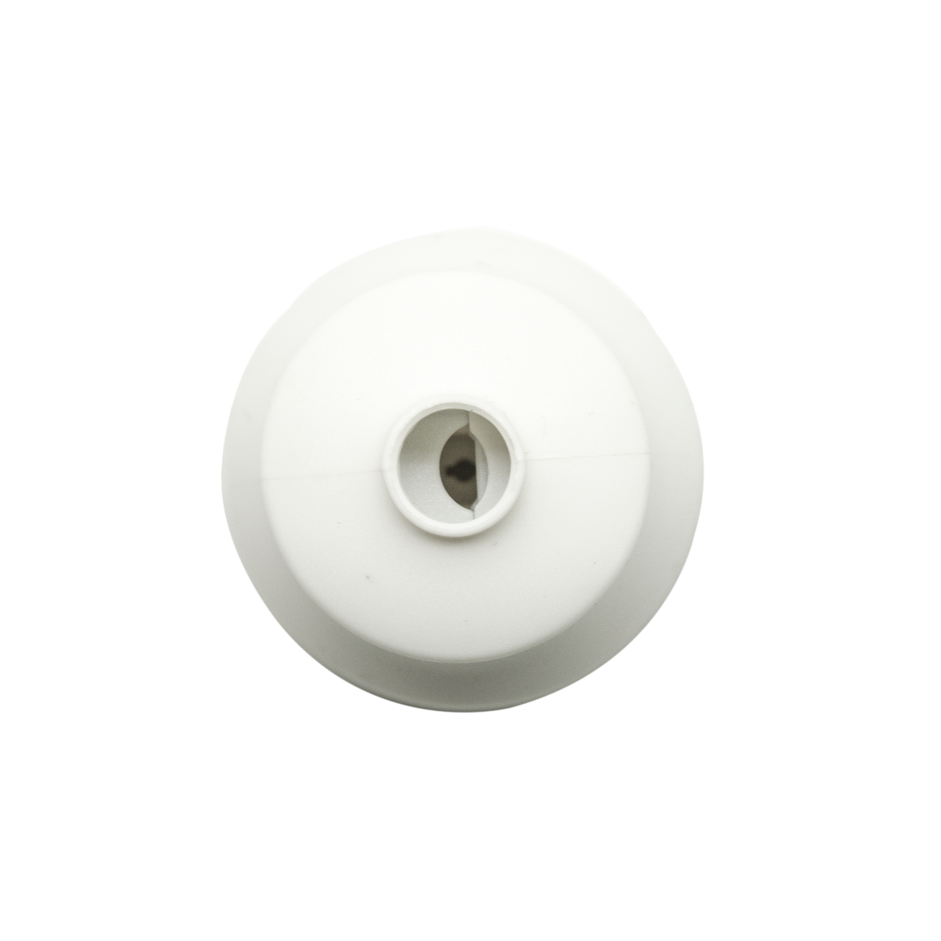 Fiche électrique femelle 2 pôles + terre, connexion en haut, 16 A, blanc - 4