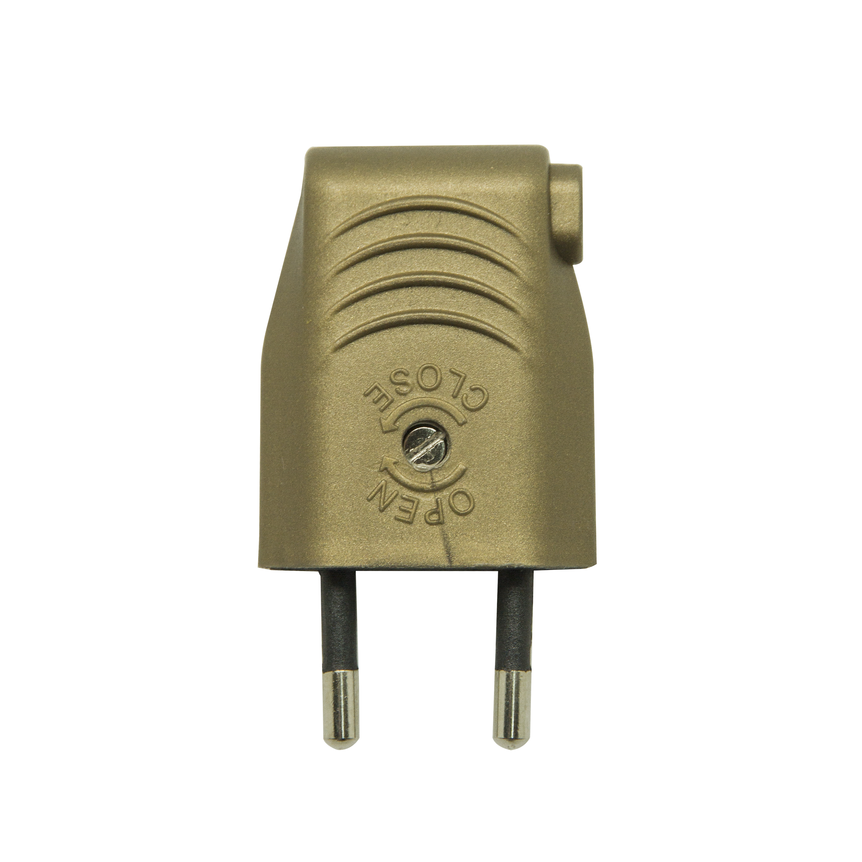 Clavija lateral oro lexman 10a de 250v