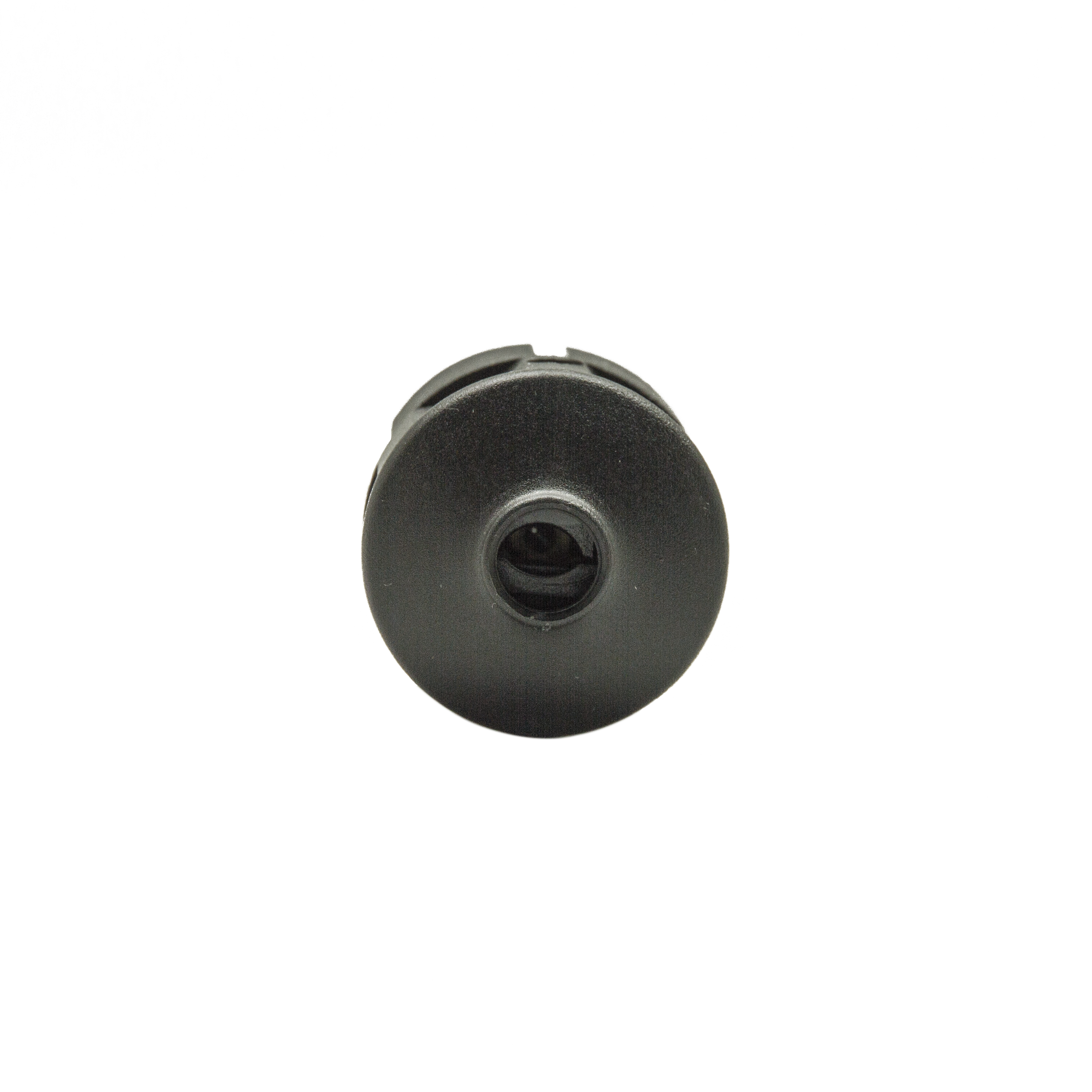 Fiche électrique mâle 2 pôles + terre, connexion en haut, 16 A, noir - 3