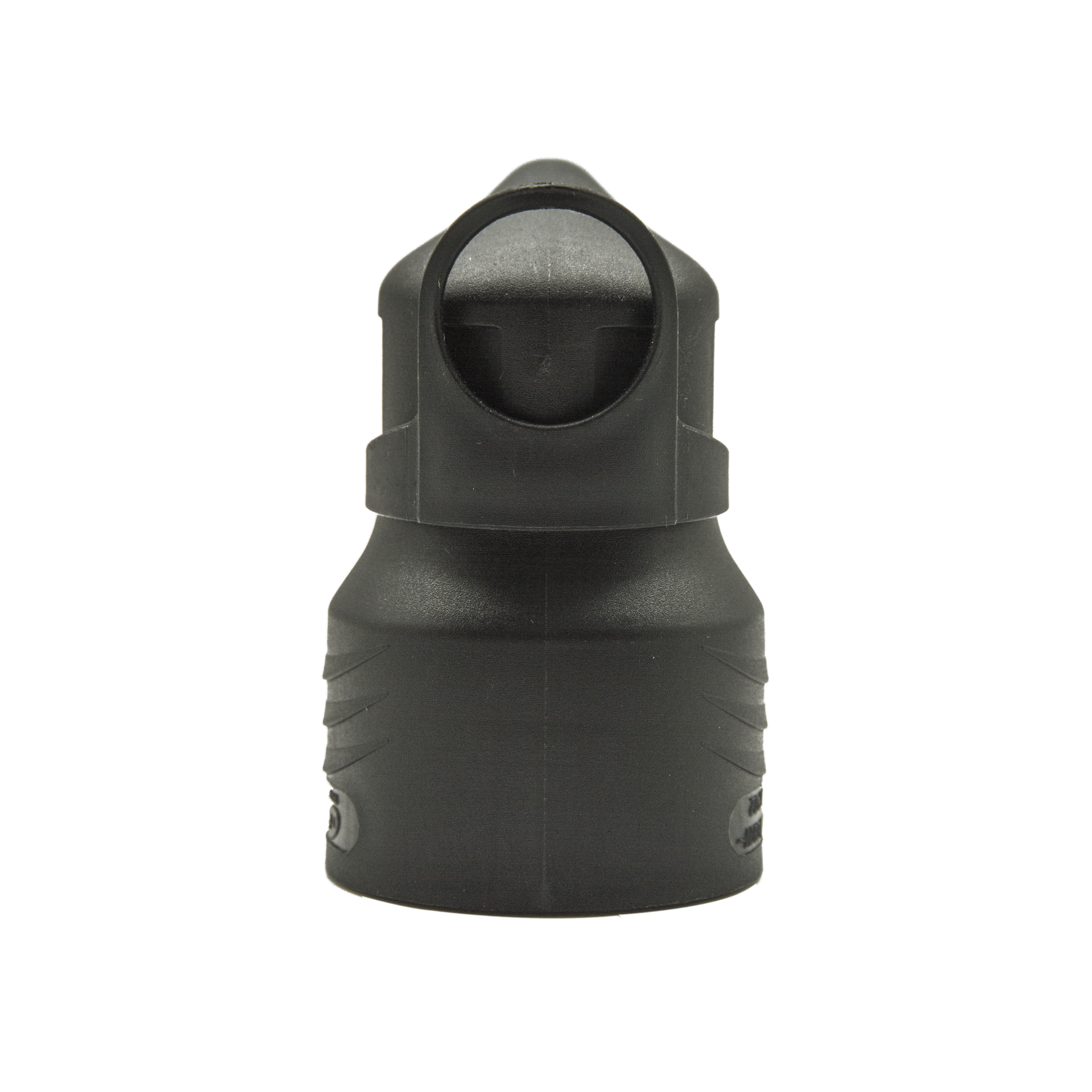 Ficha fêmea saída lateral 16a com anel extração preta - 5