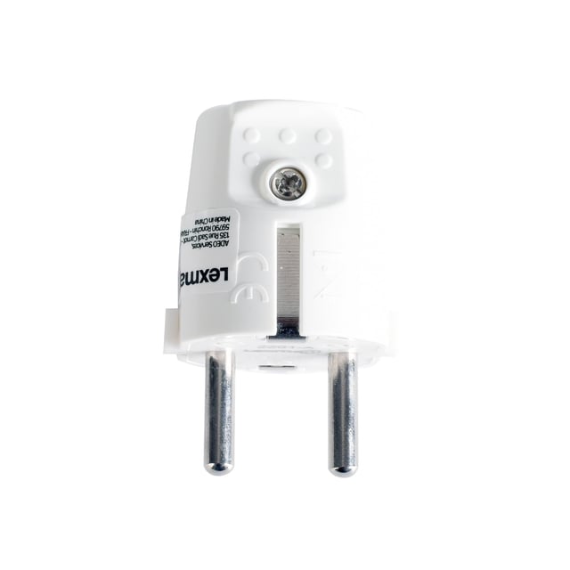 5PZ ADATTATORE TRIPLO 2 POLI + TERRA SCHUKO BIPASSO SPINA SCHUKO BIANCO Bianco 82230 82434174