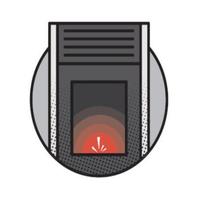 La technologie Easy Start facilite l’allumage du pellet, même en présence d’humidité résiduelle.