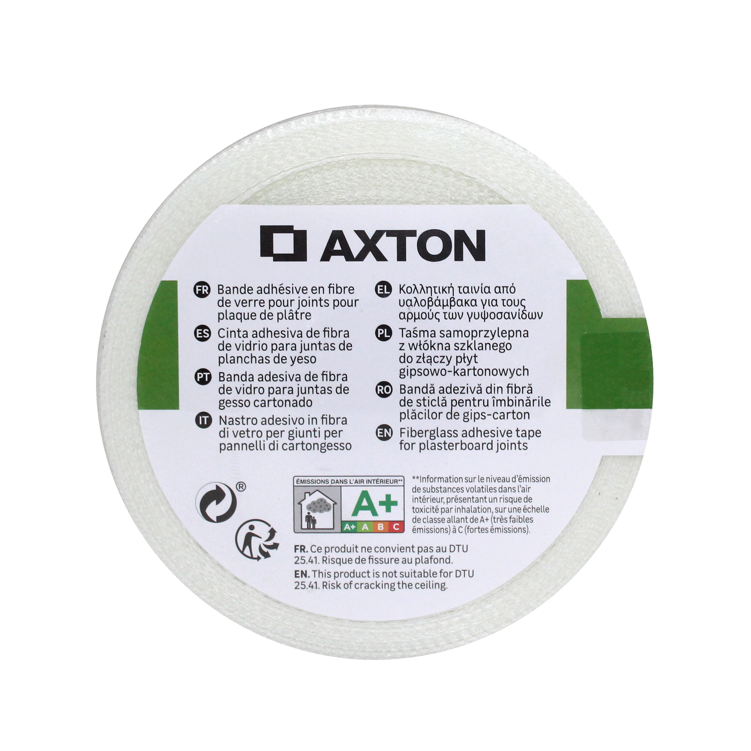 Bande à joint grillagée AXTON l.45 mm x L.90 mm - 5