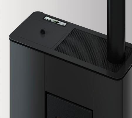 Le Poêle à granulés FREEPOINT Atrium 5 airtight a une grande flexibilité d'installation - 1