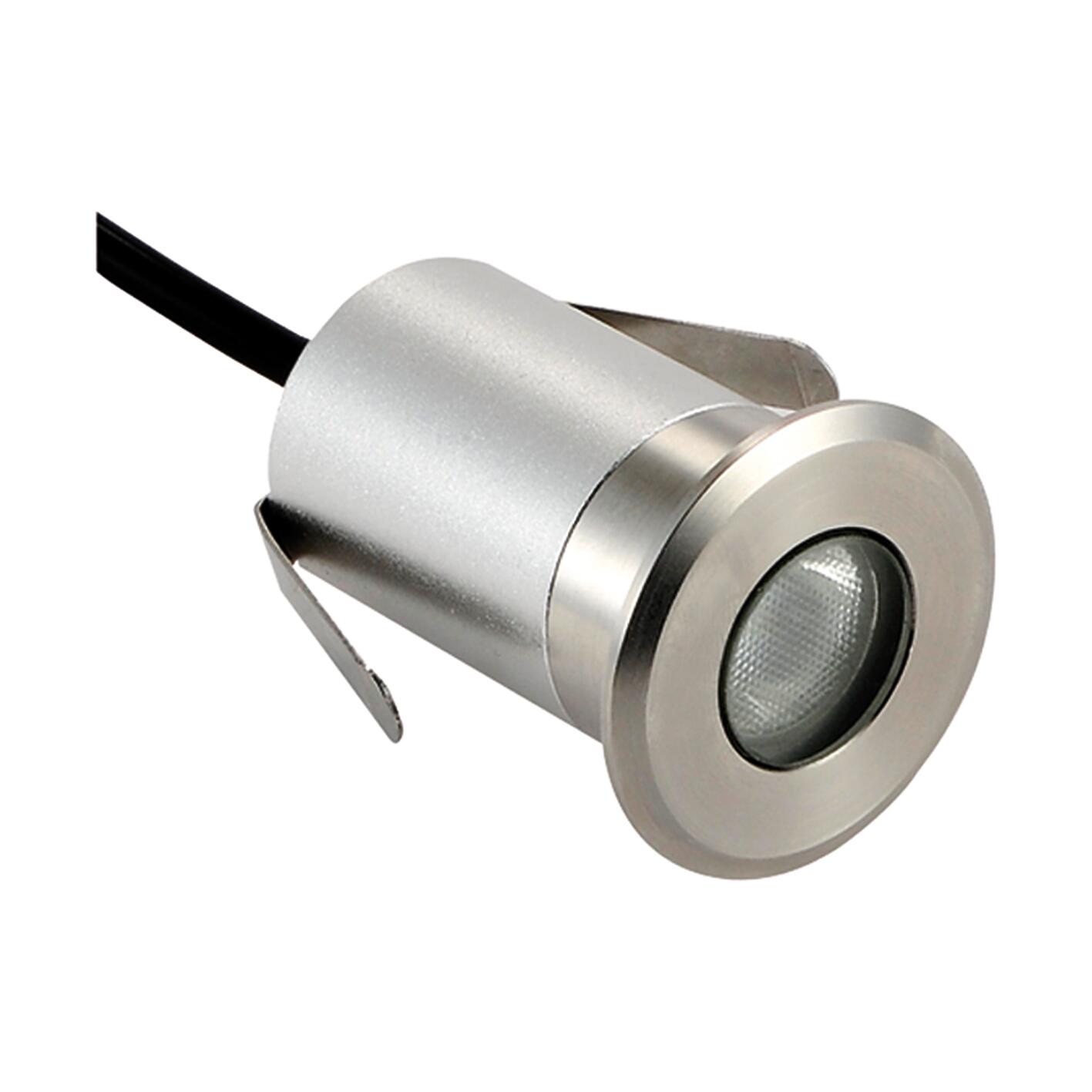Faretto da incasso LED con fonte luminosa fisso 60ø grigio ø 4.2 cm luce bianco naturale - 5