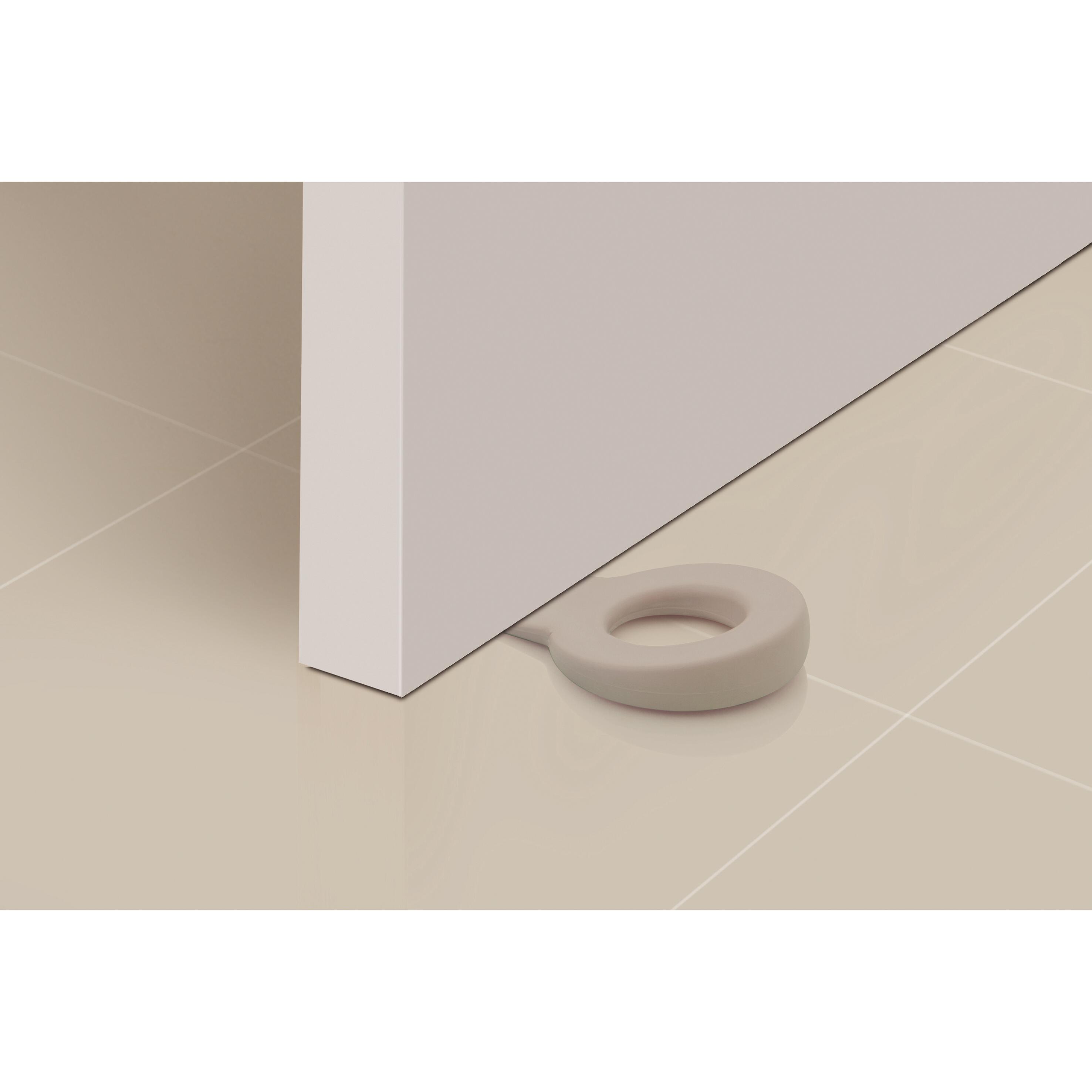 Cale porte amovible REI Lock plastique sable mat L6.3 cm x l.8.2 cm - 4
