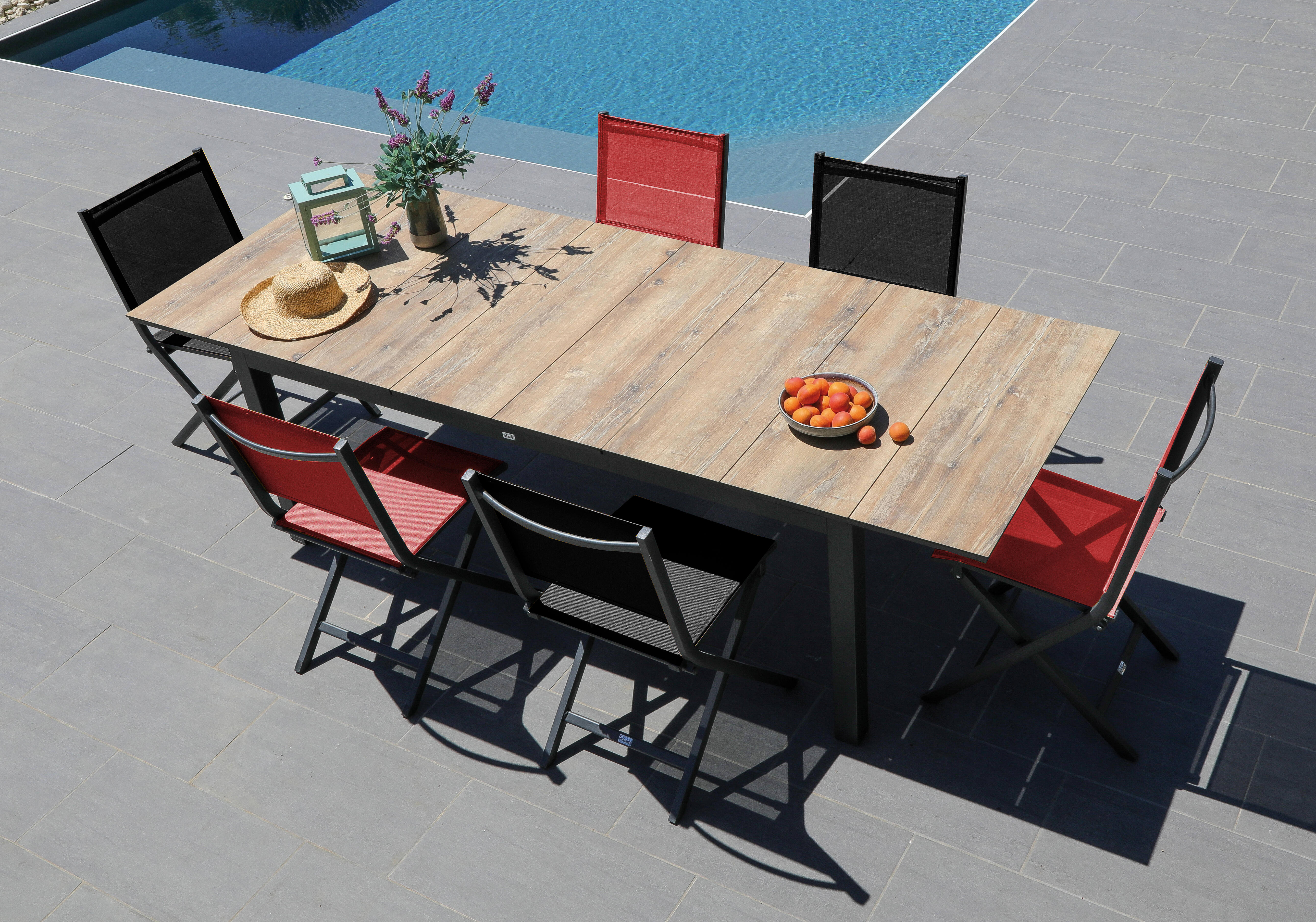 Chaise Multicolore en Tissu