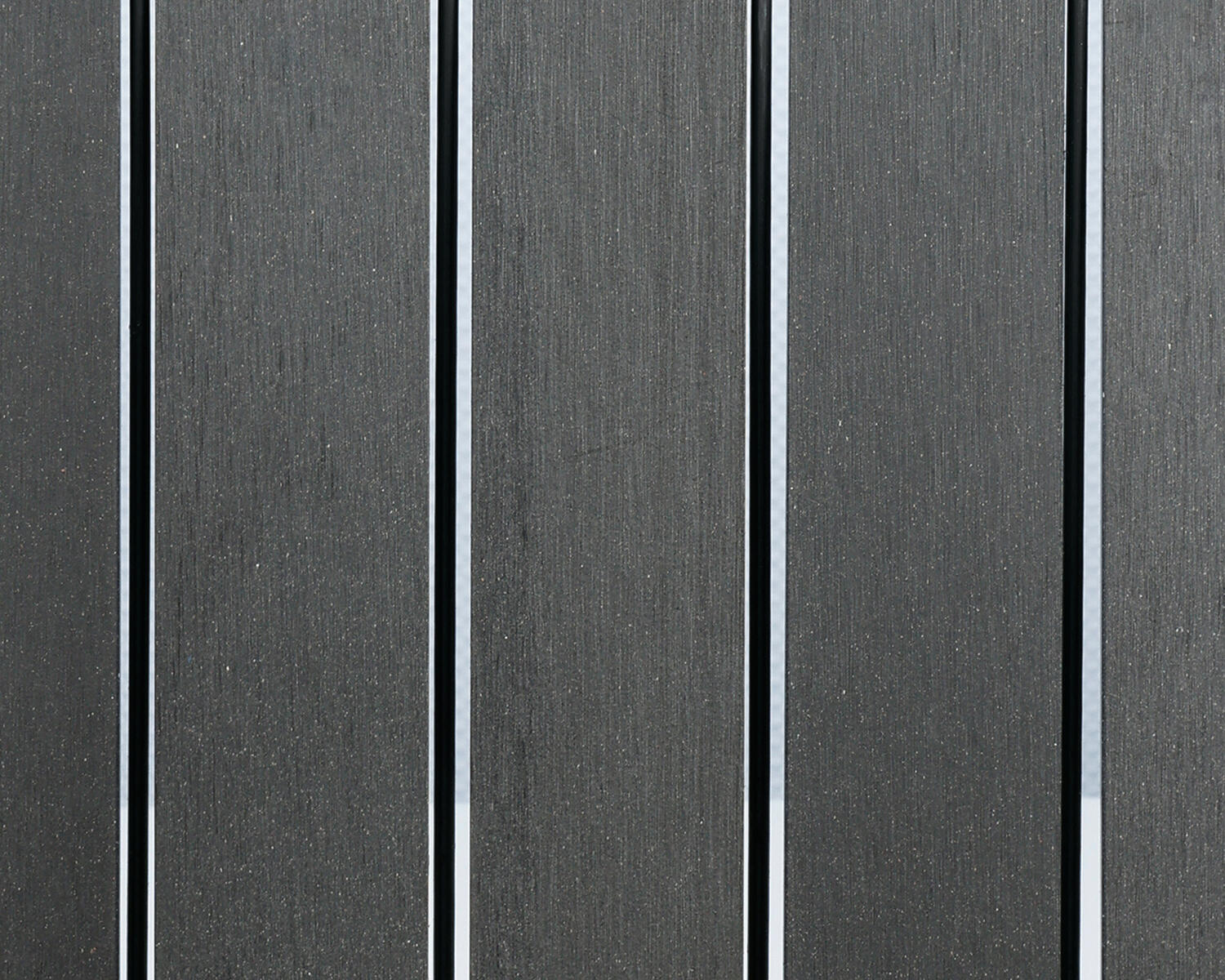 Kit lamelles occultantes rigides composite, H. 173m x L. 2.5m, gris foncé - 4