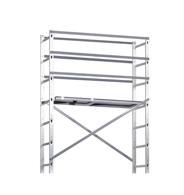 Rehausse aluminium hobbystep h6 pour hobbystep h4, hauteur de travail 6 m