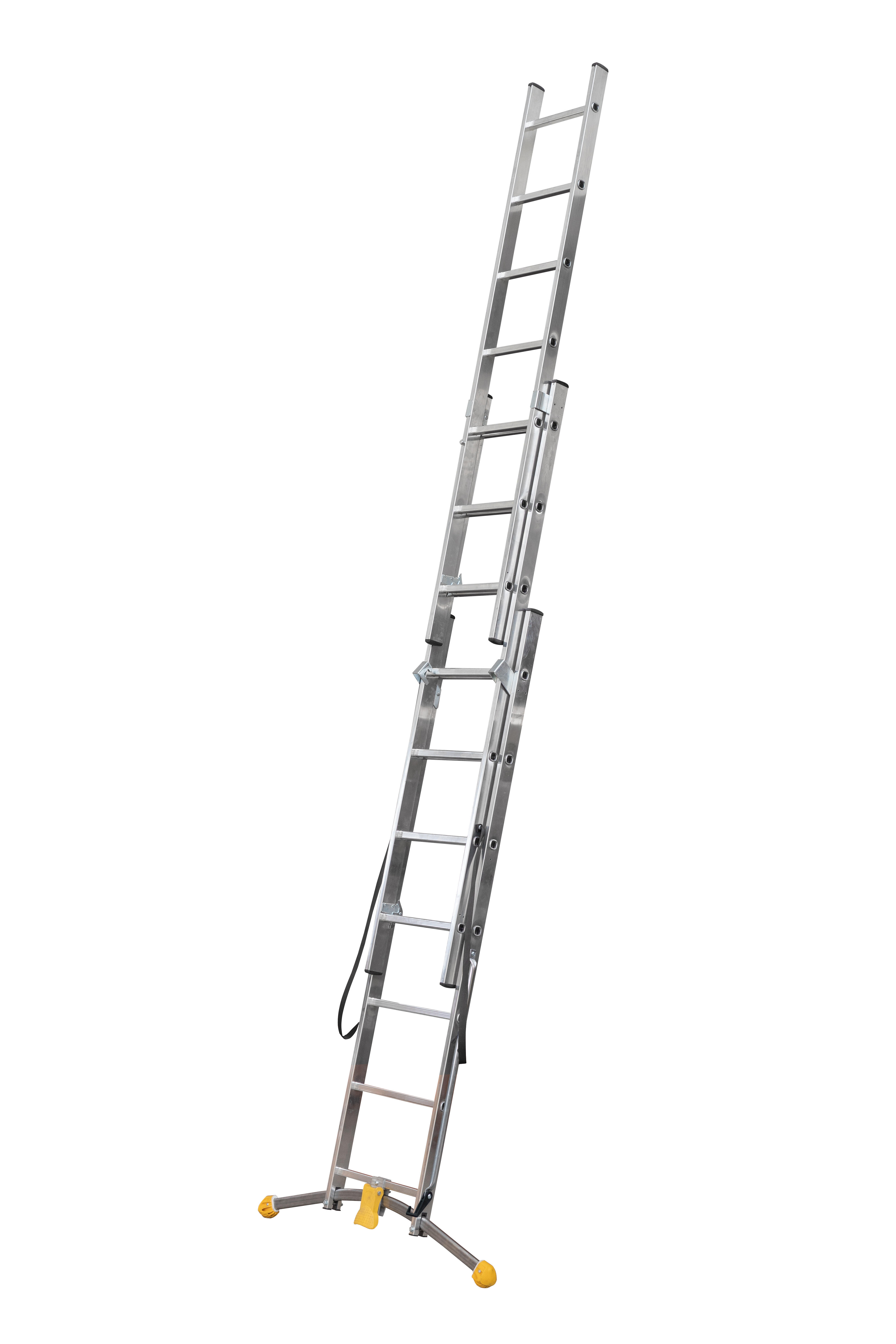 Echelle transformable aluminium HAILO 3 x 7 marches - 9