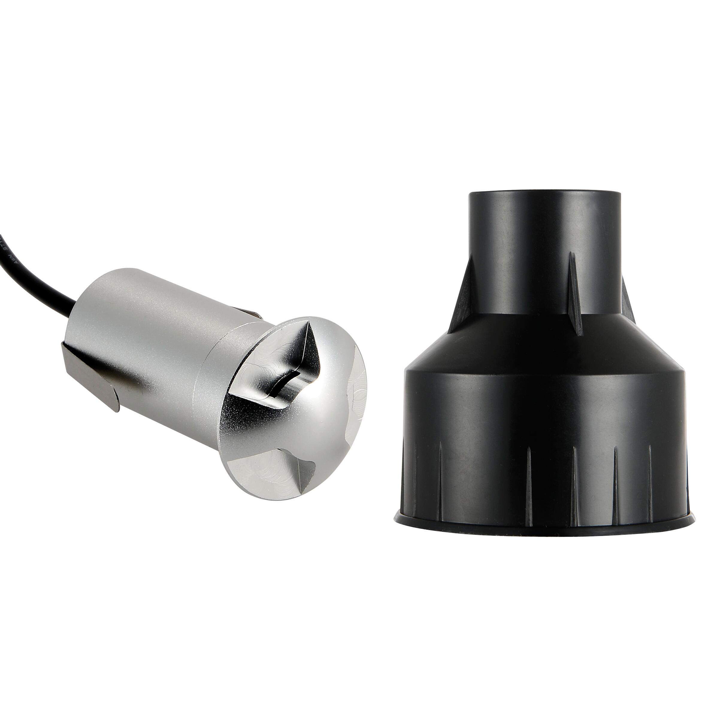 faretto da incasso con fonte luminosa Modulo LED CROCE grigio - 2