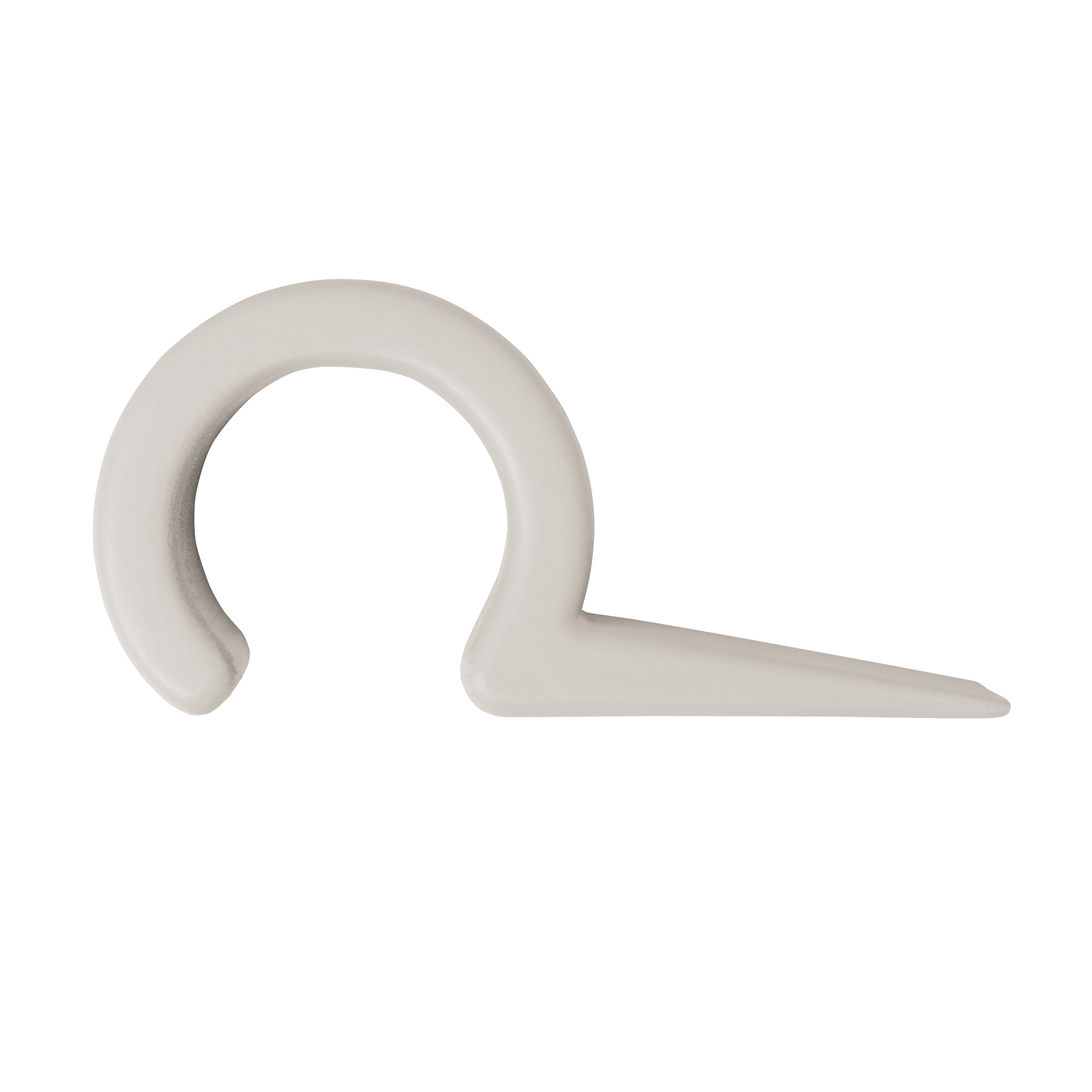 Cale porte escargot REI beige, L.9.2 x H.4.3 cm - 2