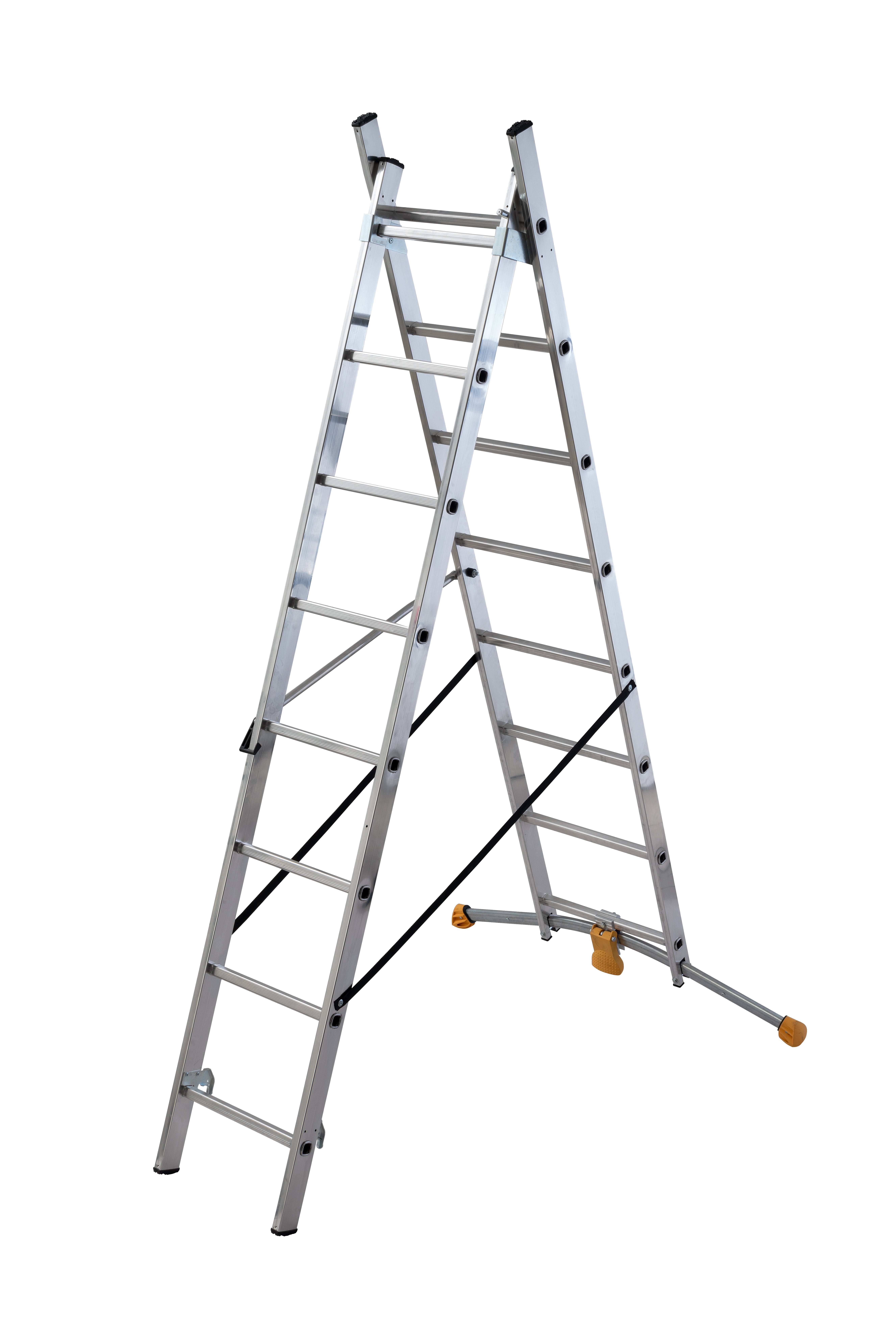 Echelle transformable aluminium HAILO 2 marches - 5