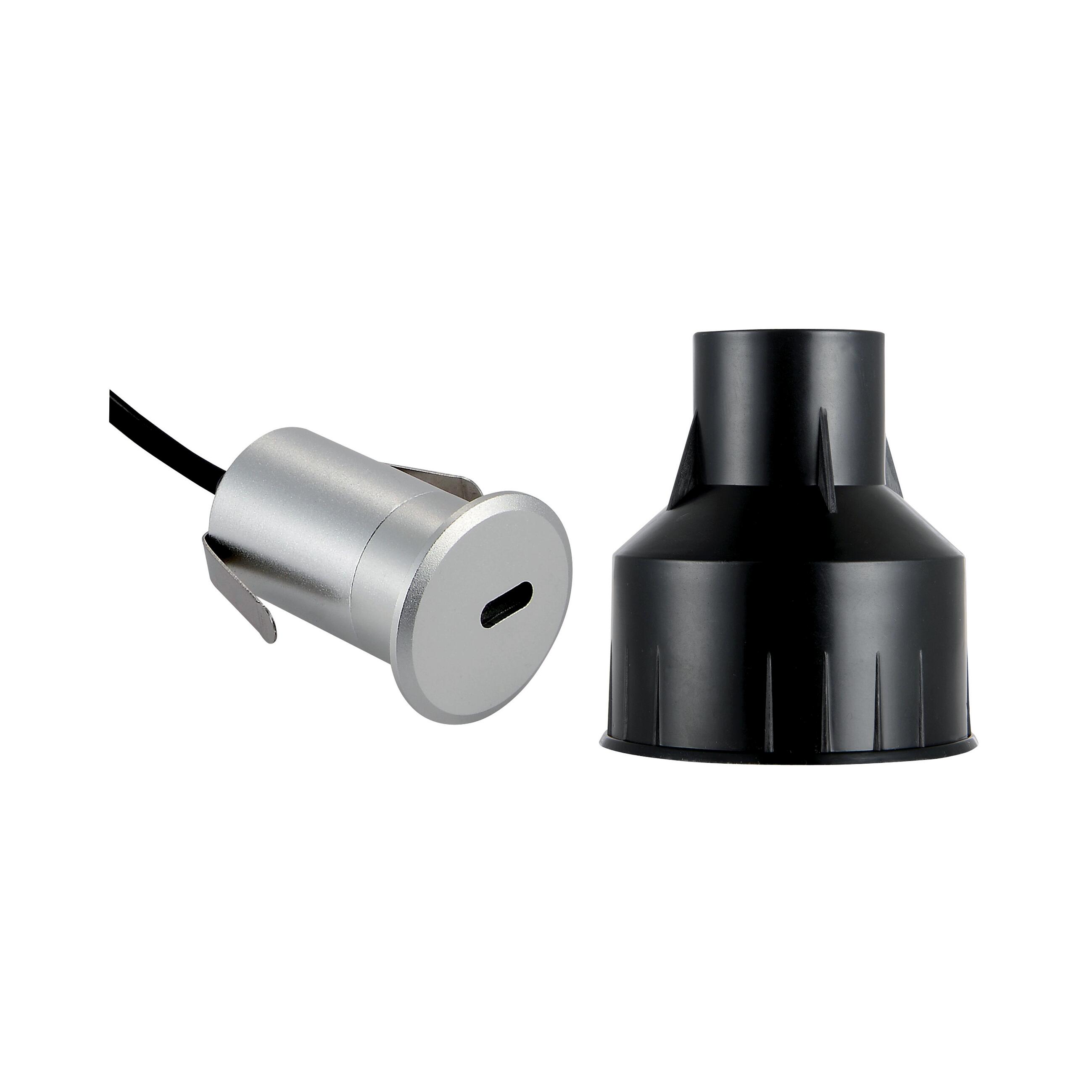 faretto da incasso con fonte luminosa Modulo LED 23881005 grigio - 2