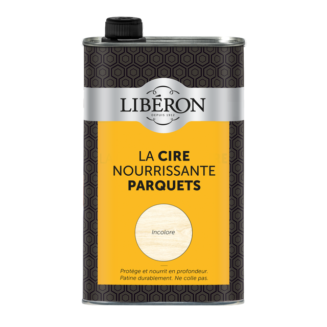 Cire meuble LIBÉRON, incolore Nourrissante satiné, 1l