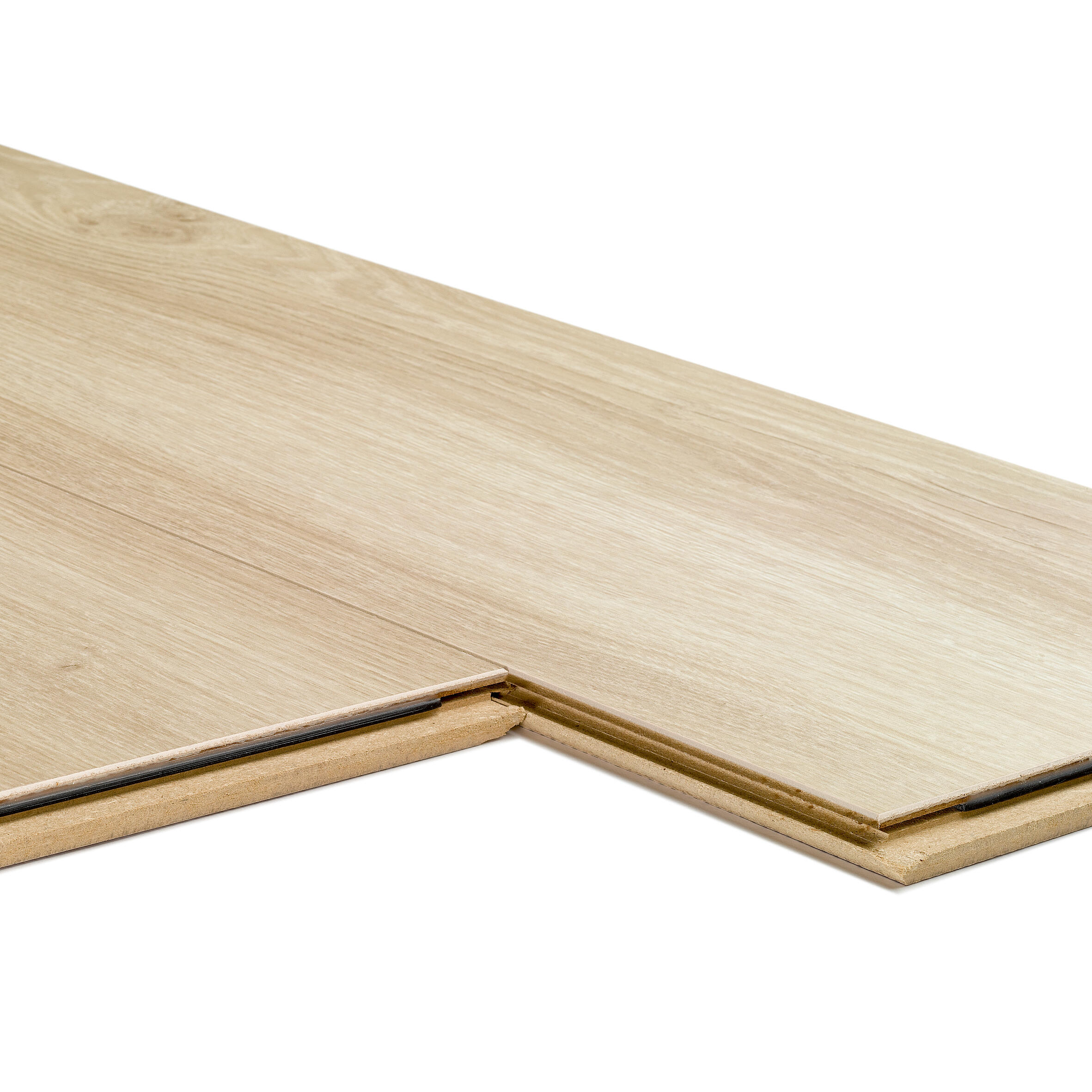 Echantillon sol stratifié intenso CREATIV' Creativ line Canavese blond, 12 mm - 4