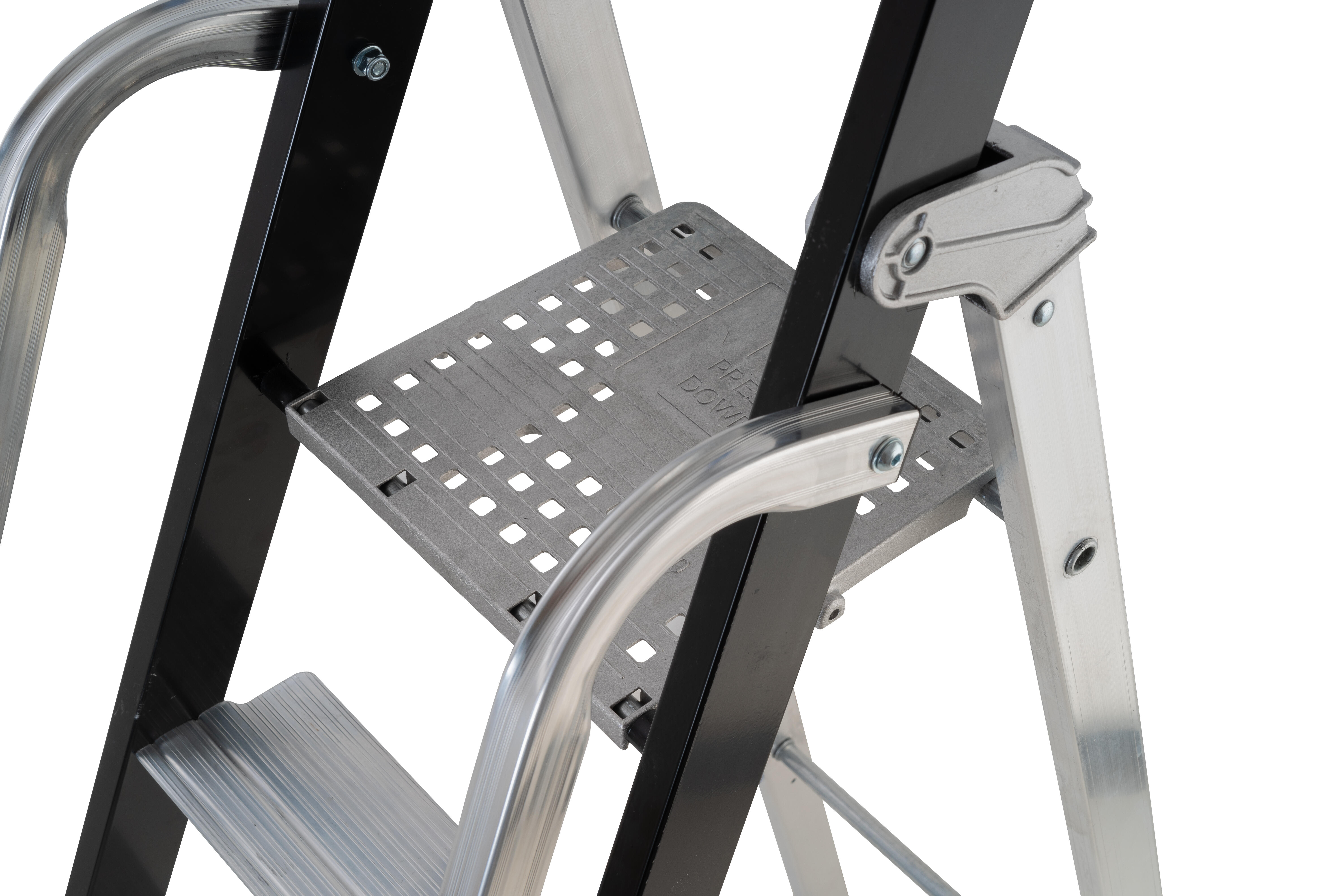 Escabeau alu pro 5 marches HAILO - 6