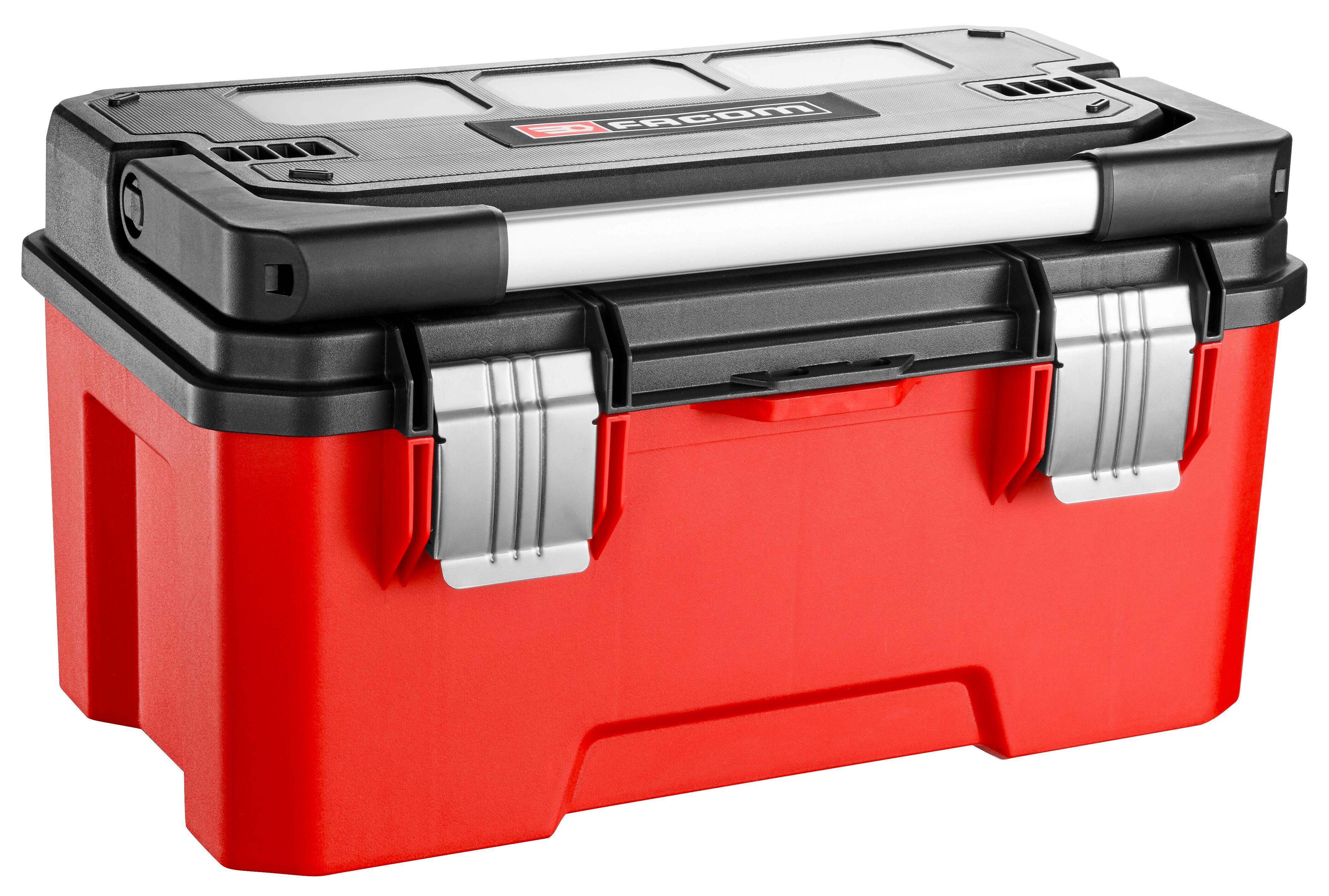 Boîte à outils polypropylène rouge l.27 cm FACOM - 4