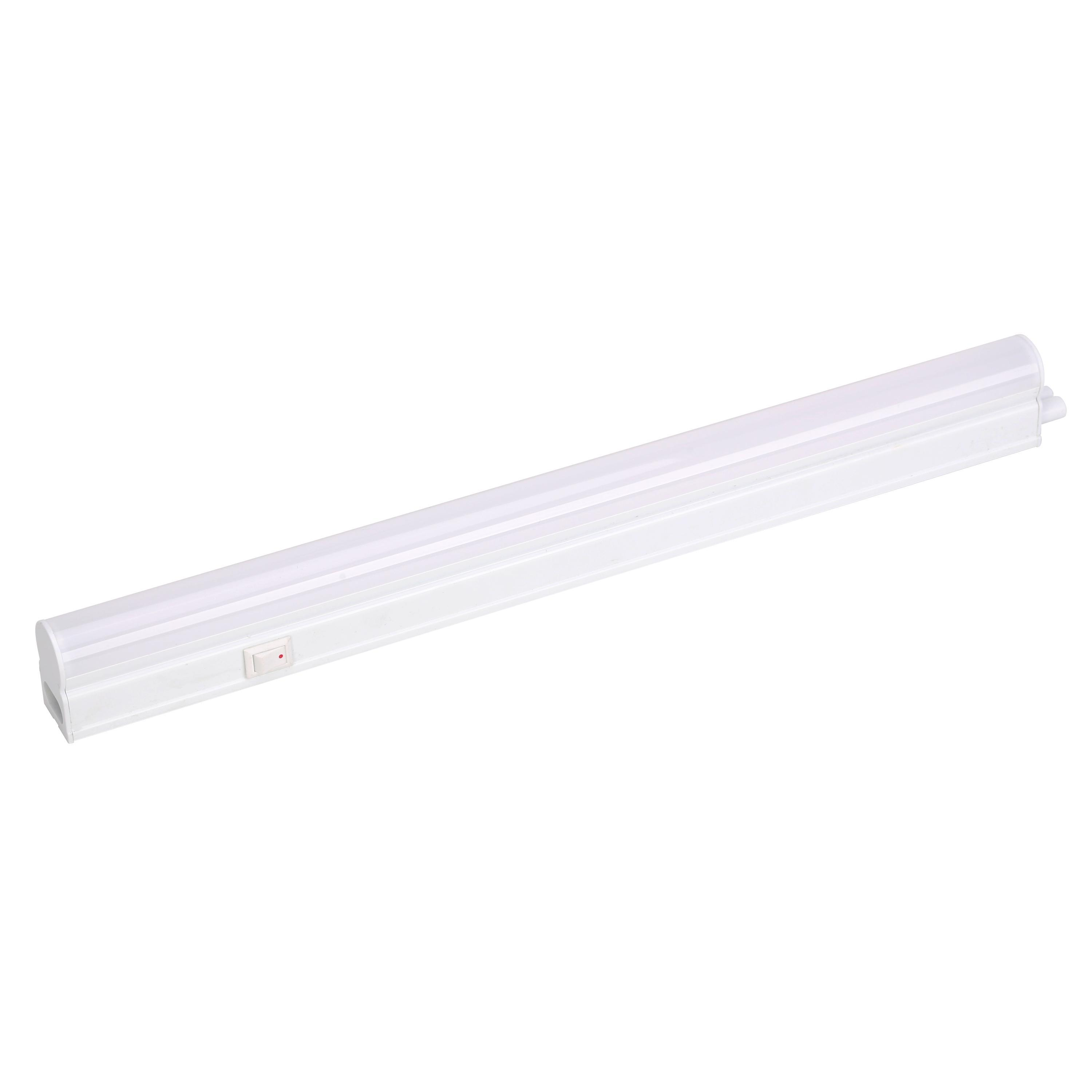 Regleta con fuente de luz led inspire blanco neutro 34.9 cm 400 lm