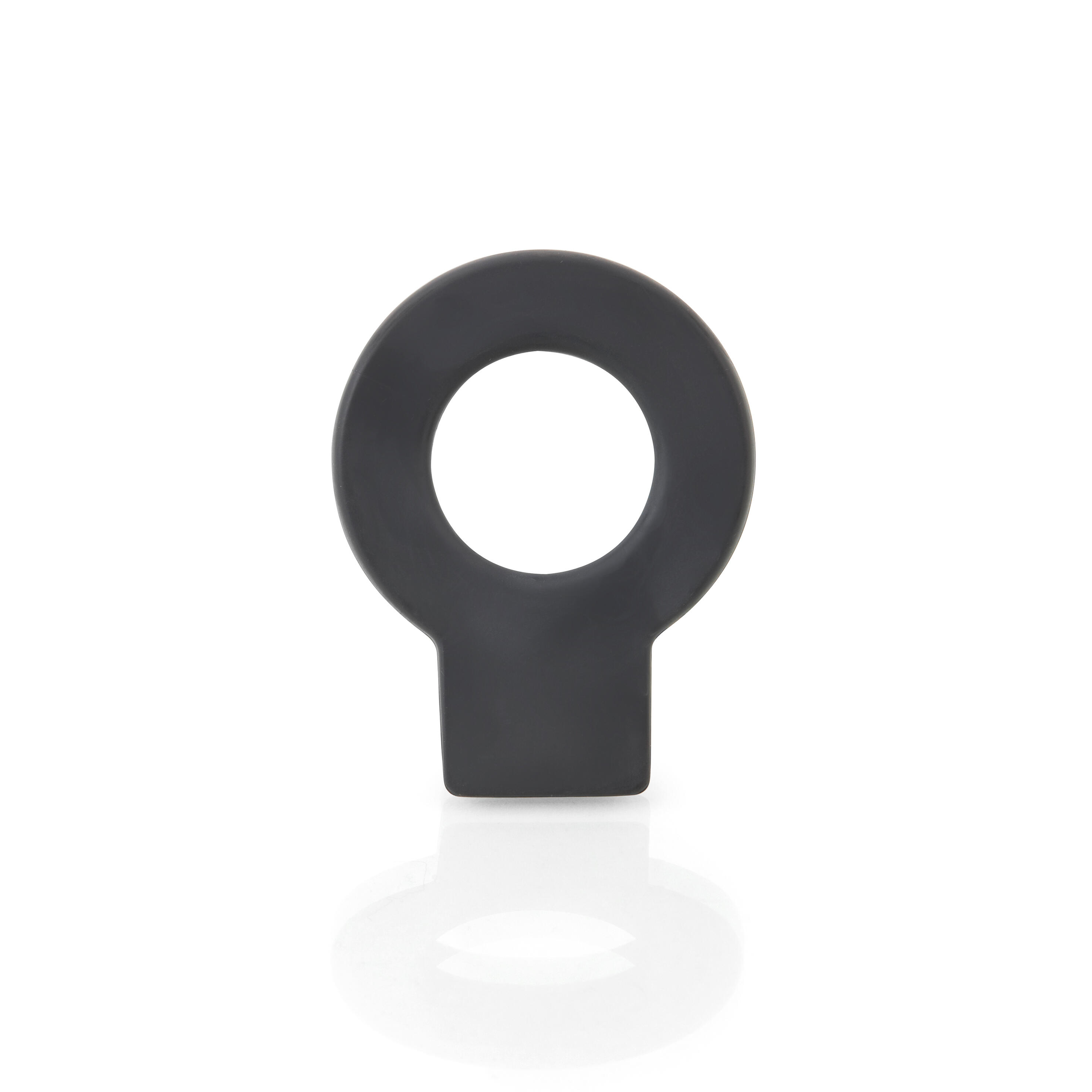 Cale porte amovible REI Lock plastique anthracite L6.3 cm x l.8.2 cm - 2