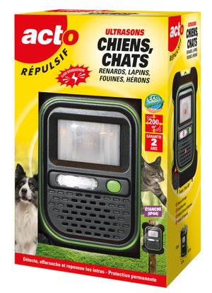 Répulsif Chat Ultrason, 2025 Repulsif Chat Solaire Exterieur