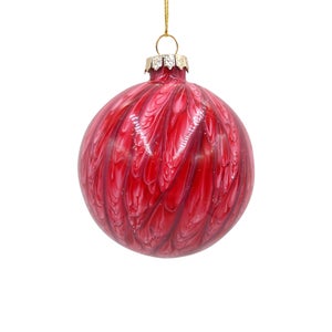 Punta per albero di Natale Just White vetro Trasparente Altezza 28 cm