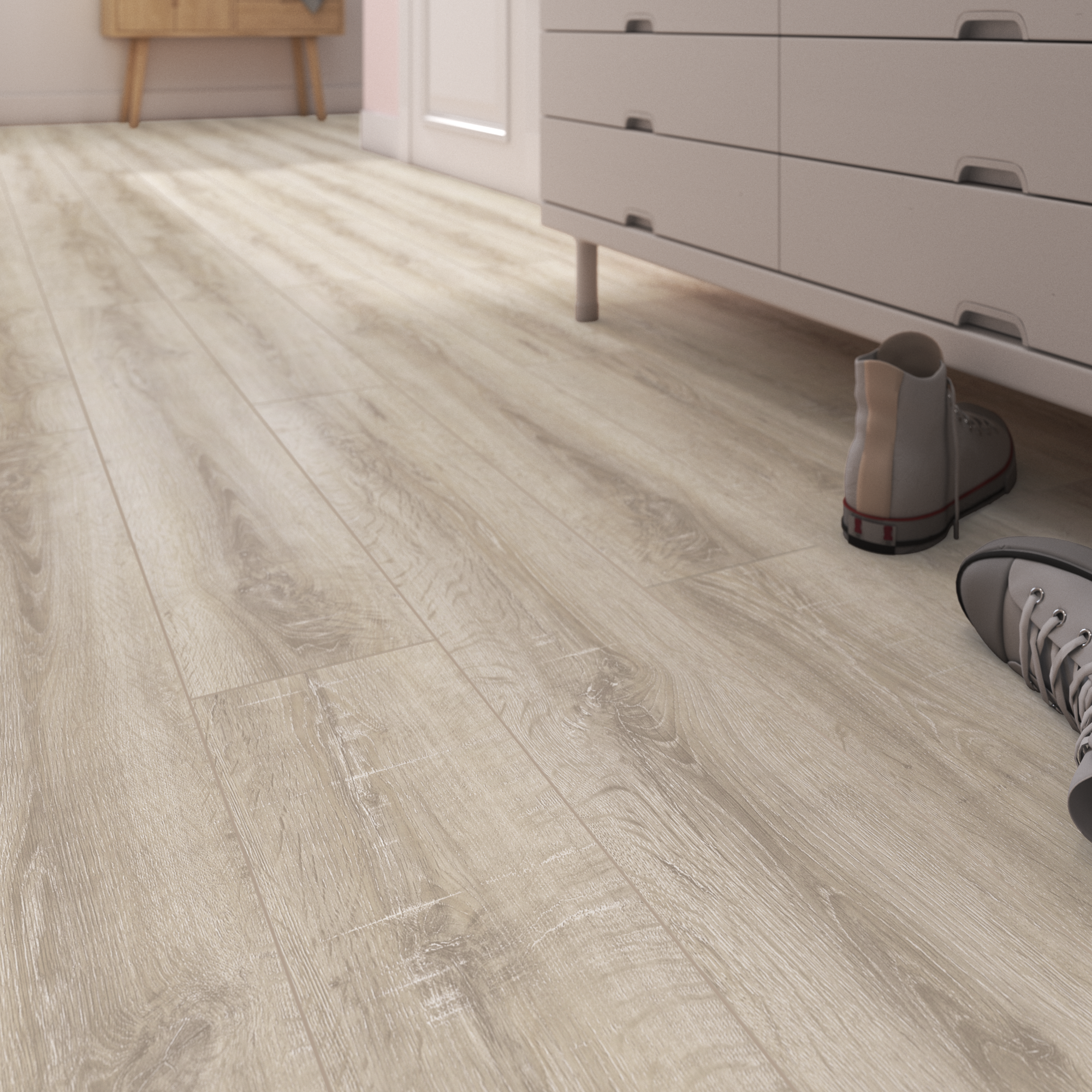 Lame PVC clipsable intenso ARTENS Telmen 2 bois naturel - 2