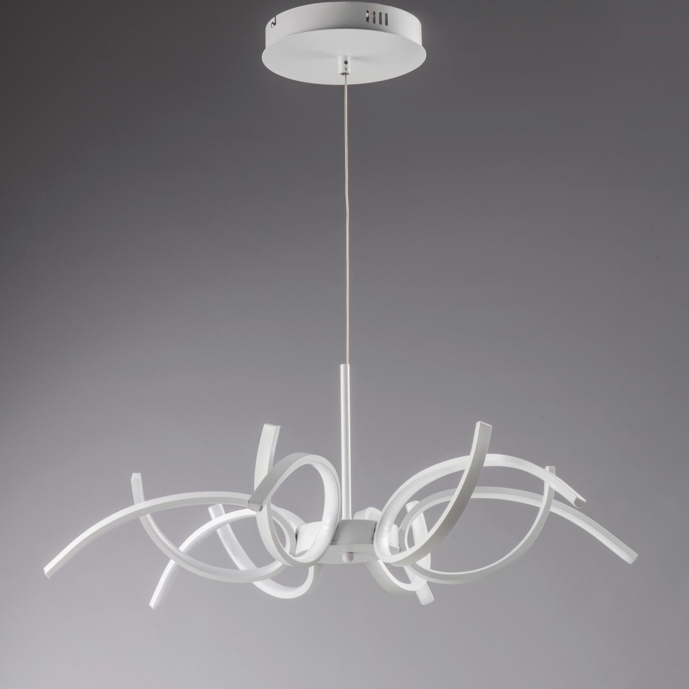 Lampada Da Terra A LED Victory 50W 5000 Lumen, Grigio, Bianco Caldo 3000K Con Intensità Regolabile - Design Greg Lin