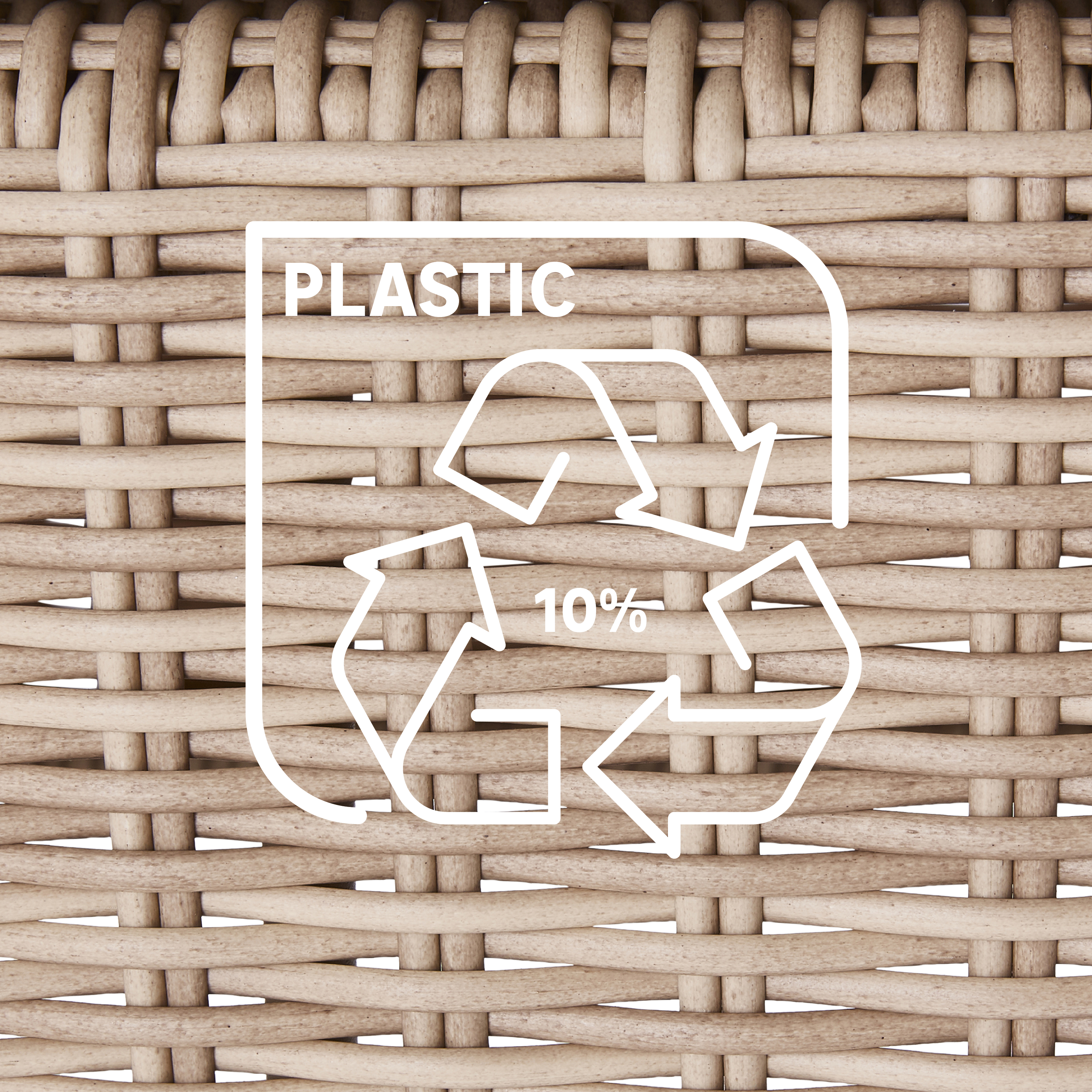 Tavolo da pranzo per giardino Medena NATERIAL in alluminio con piano in vetro beige per 6 persone 100x200cm - 35