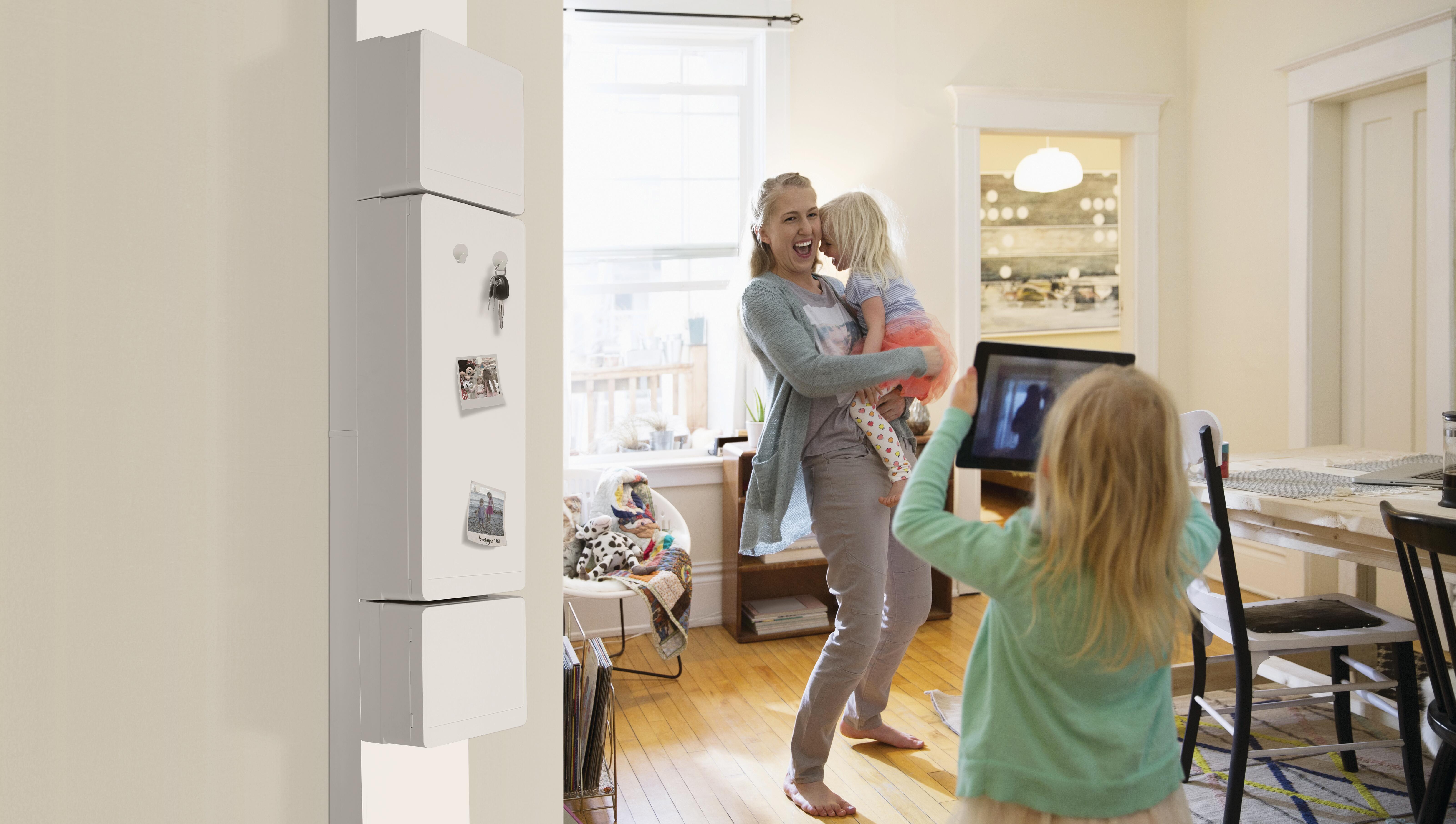 Tableau précâblé logement T5 et + 4 rangées Resi9 XP SCHNEIDER ELECTRIC - 5