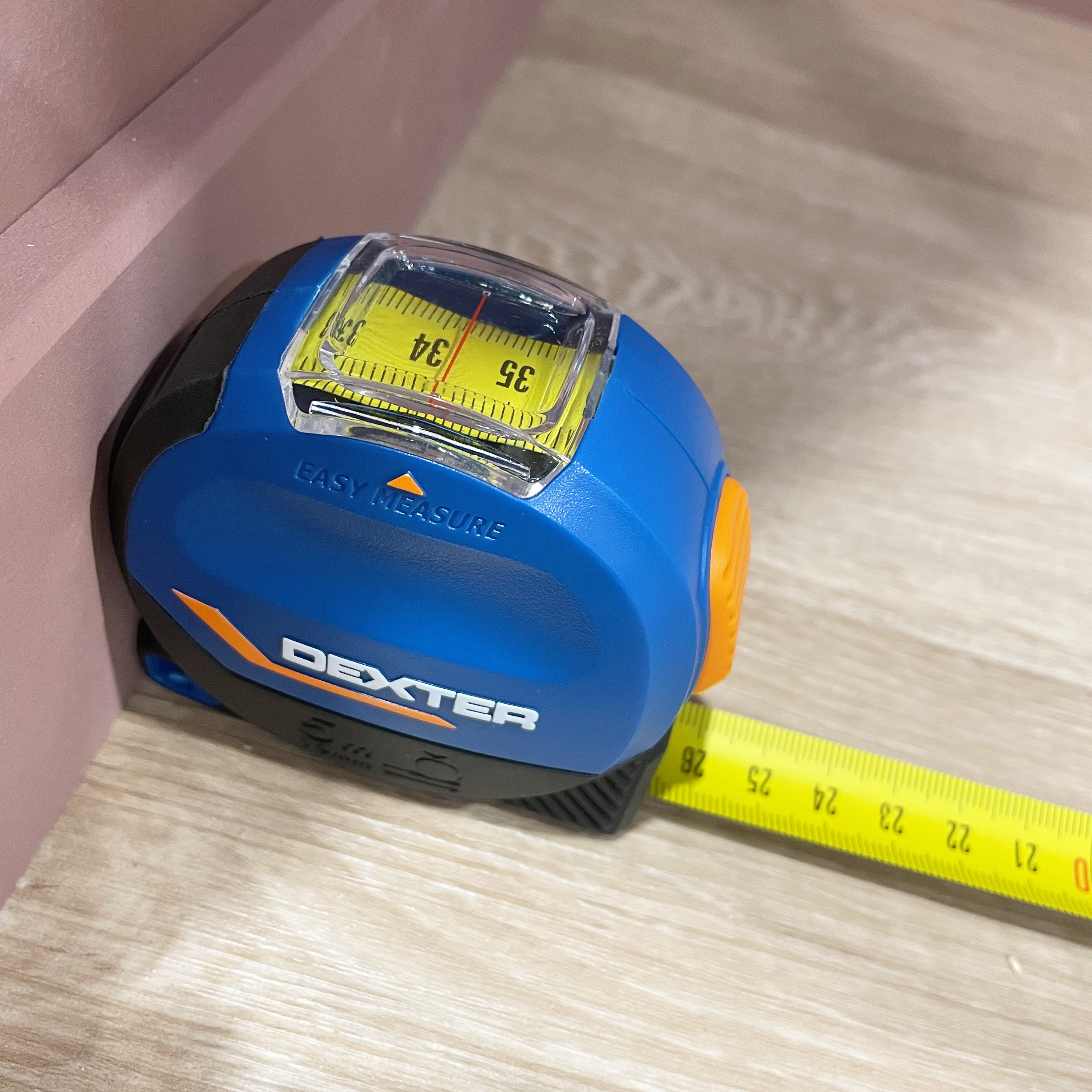 Fita métrica com janela 5 m 19 mm Dexter - 4