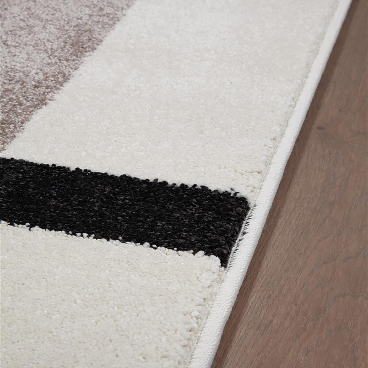 Tappeto Soave soft scandi geometrico grigio, L 230 x L 160 cm - 4