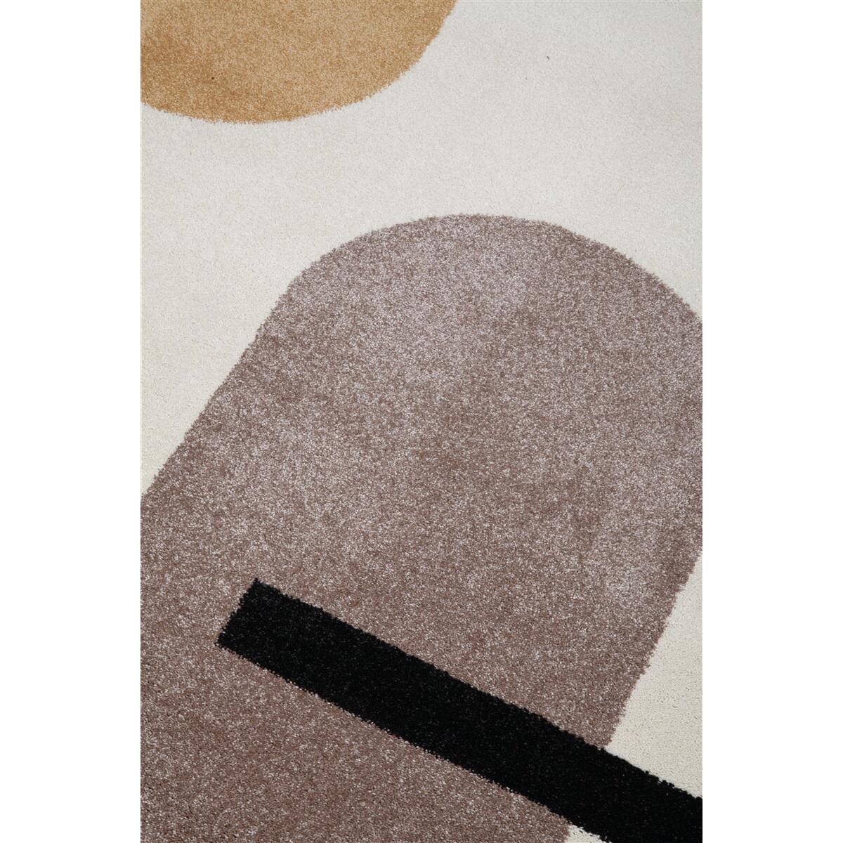 Tappeto Soave soft scandi geometrico grigio, L 230 x L 160 cm - 3