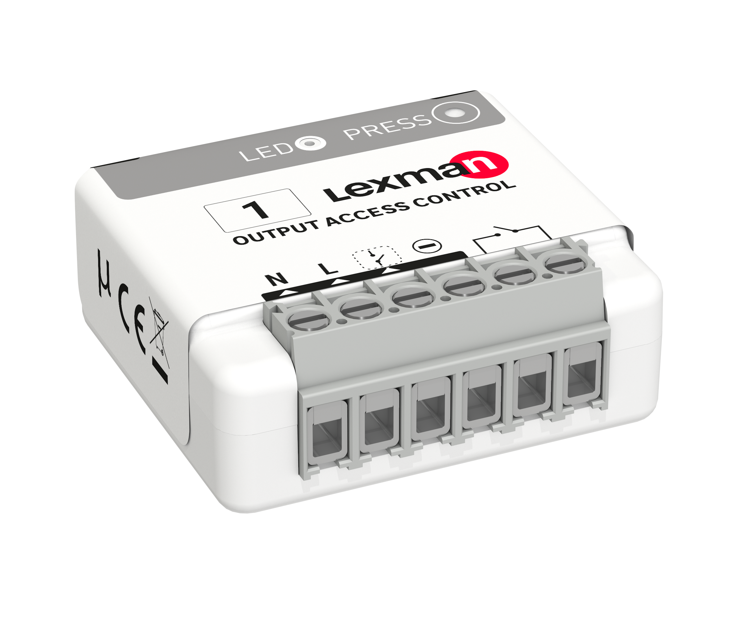 Modulo zigbee conectado para puertas lexman enki