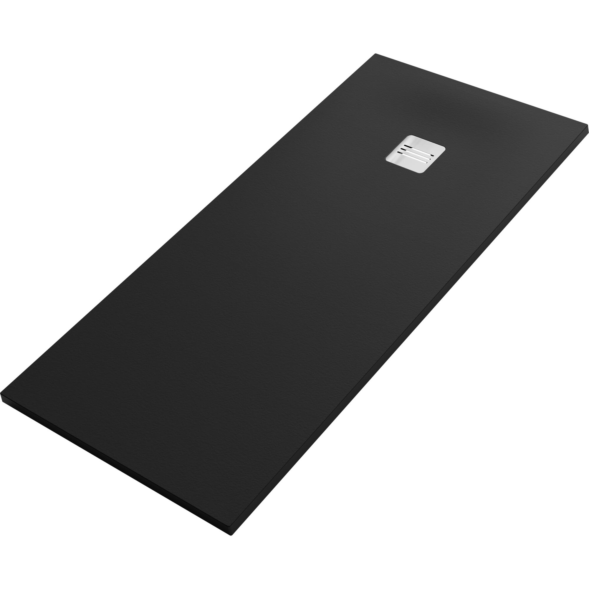 Plato de ducha remix 170x80 cm negro