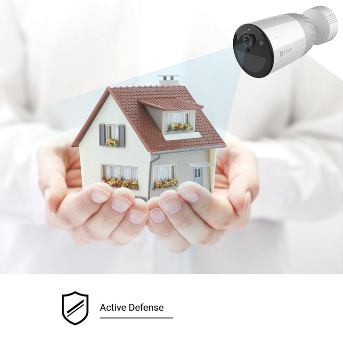 Kit 2 caméras de surveillance extérieure sans fil BC1 EZVIZ
