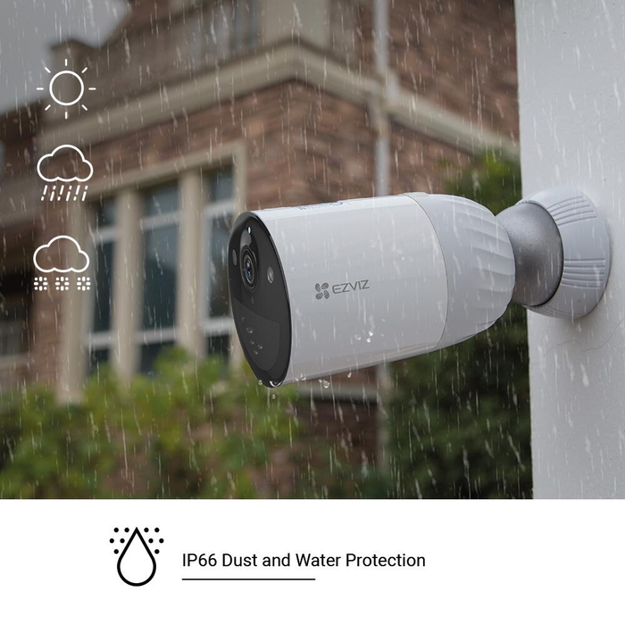 Kit 2 caméras de surveillance extérieure sans fil BC1 EZVIZ
