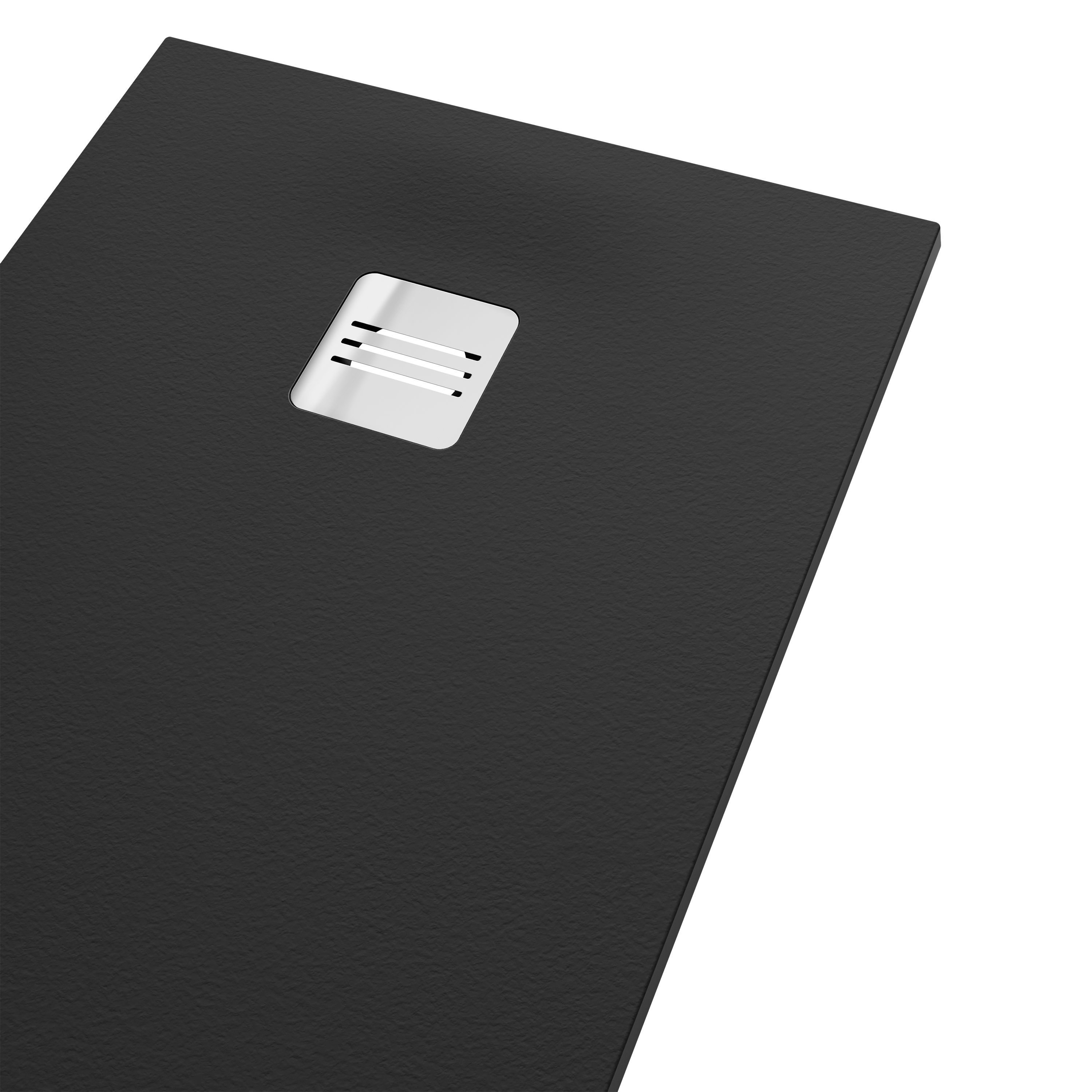 Base de duche SENSEA REMIX RESINA 70X90 PRETO MATE - 6