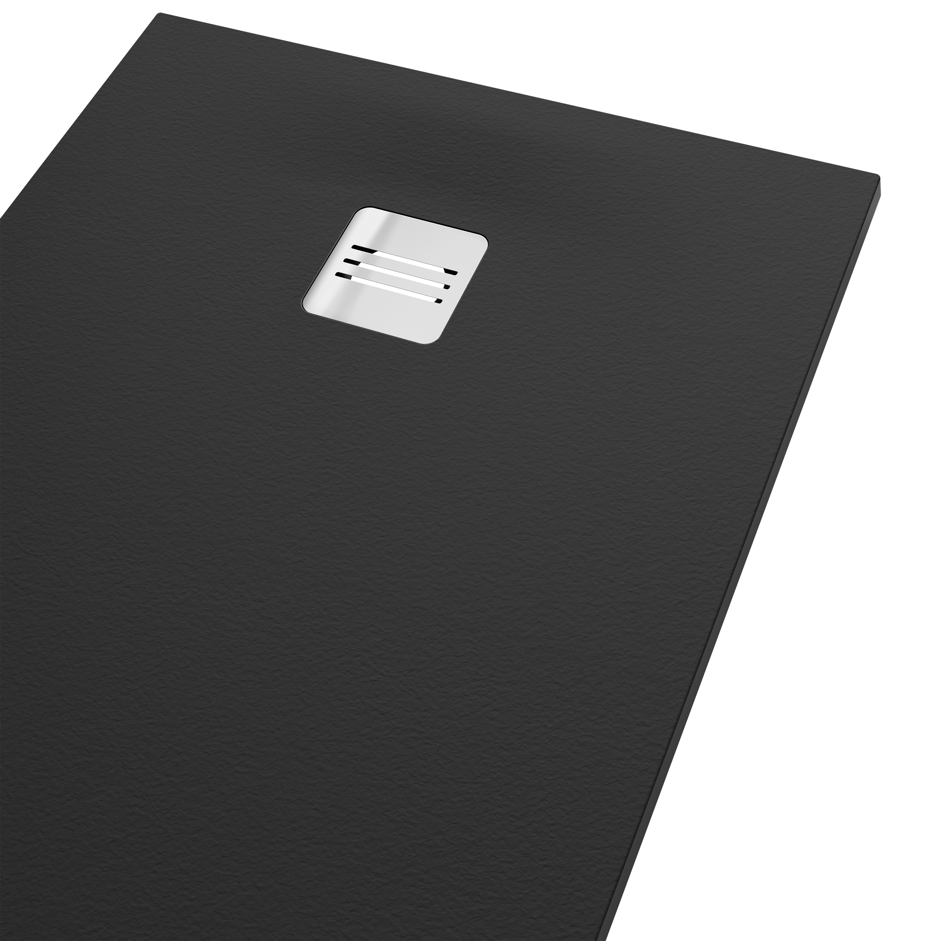 Base de duche SENSEA REMIX RESINA 80X120 PRETO MATE - 6