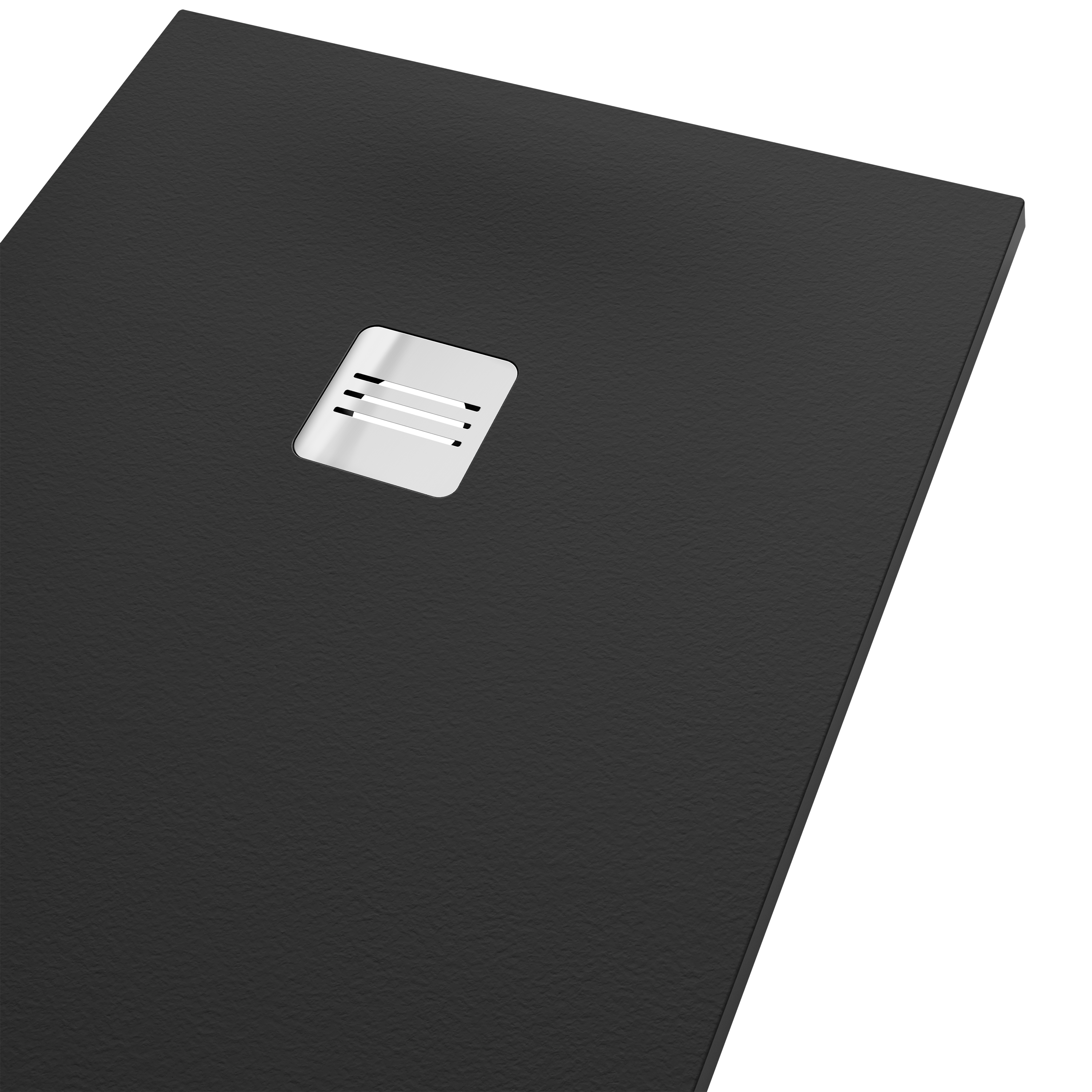 Base de duche SENSEA REMIX RESINA 80X170 PRETO MATE - 5