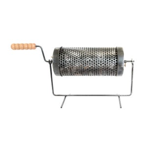 Griglia Barbecue Acciaio Inox - Rotonda Con Gamba Per Friggitrici Aria E BBQ - Foto 6